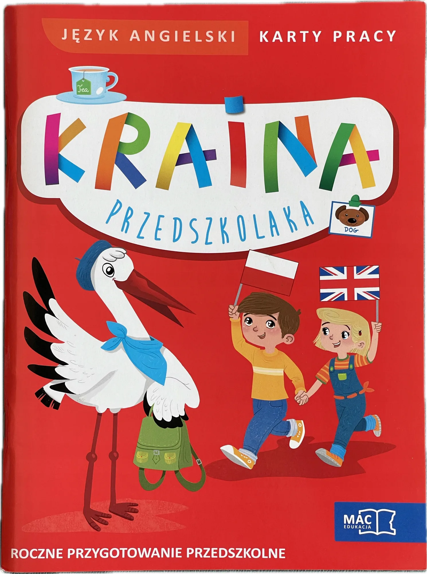 Okładka: Język angielski KRAINA przedszkolaka karty pracy