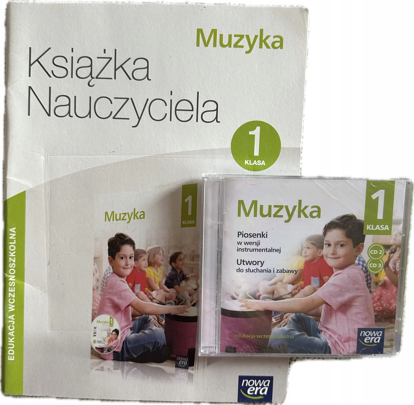 Okładka: NOWA ERA klasa 1 MUZYKA KSIĄŻKA nauczyciela. + płyty cd