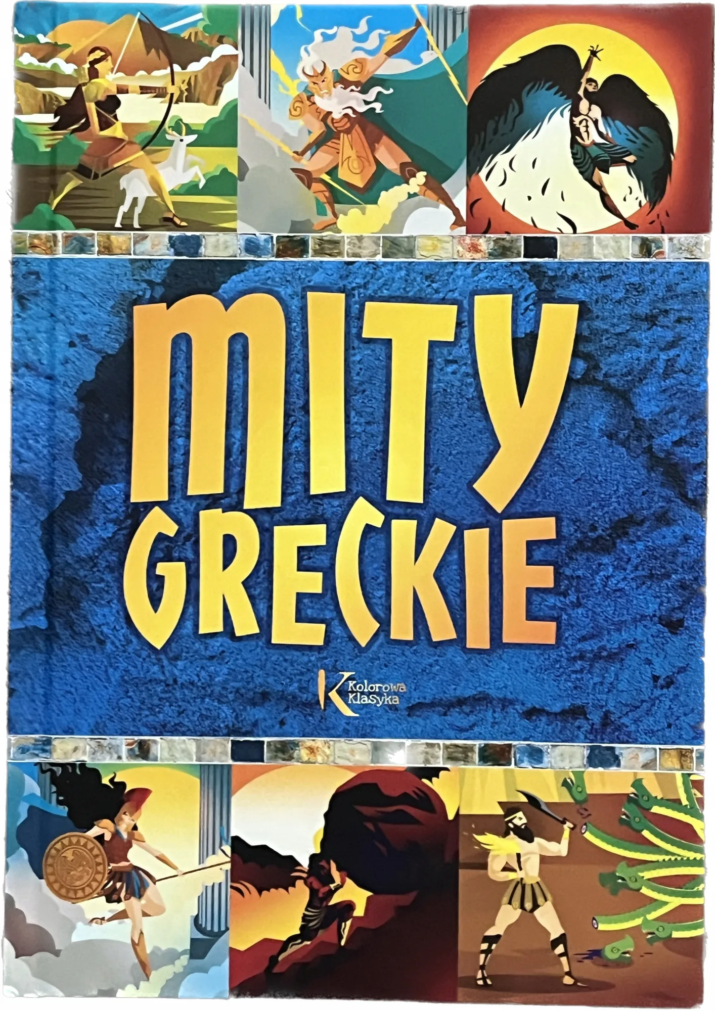 Okładka: Mity greckie lektura twarda GREG