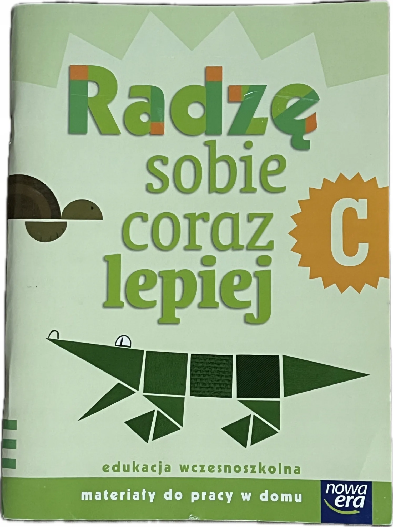 Okładka: Ćwiczenia karty pracy do domu 1 NOWA ERA POZIOM C Radzę sobie coraz lepiej