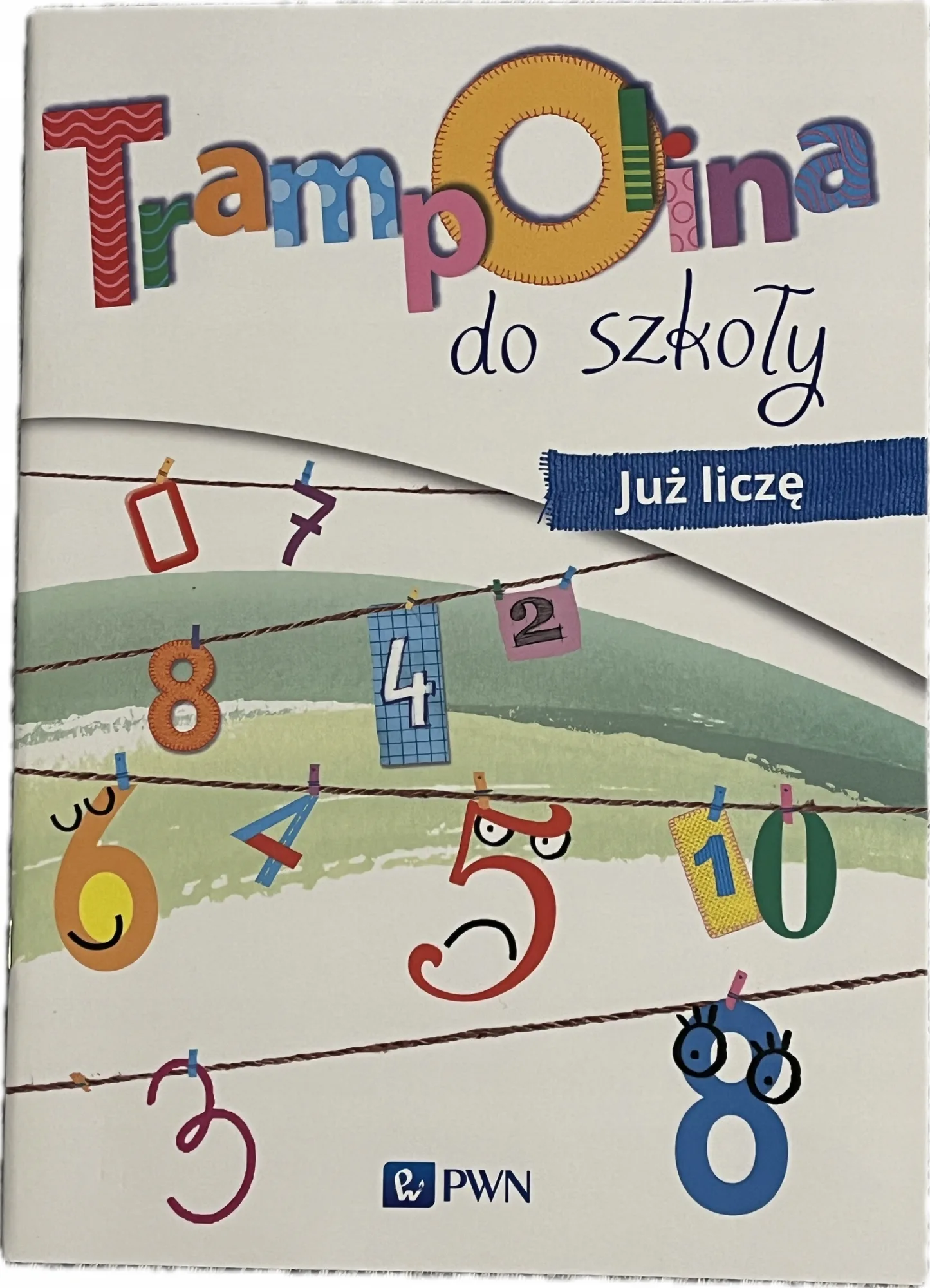 Okładka: TRAMPOLINA do szkoły 5 6 lat JUŻ liczę matematyka zerówka PWN