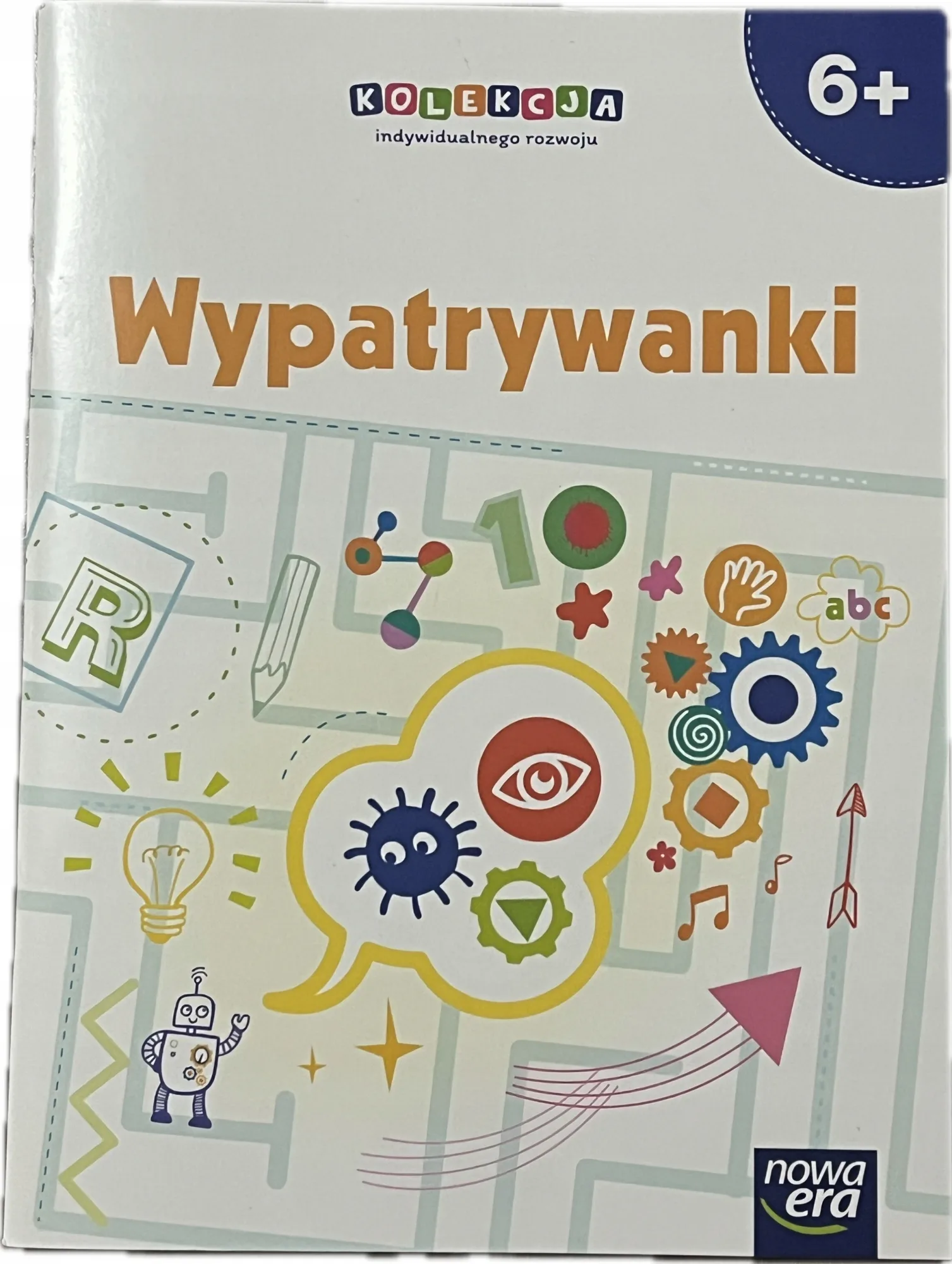Okładka: Spostrzegawczość ćwiczenia edukacyjne zerówka 6 lat wypatrywanki. 6+