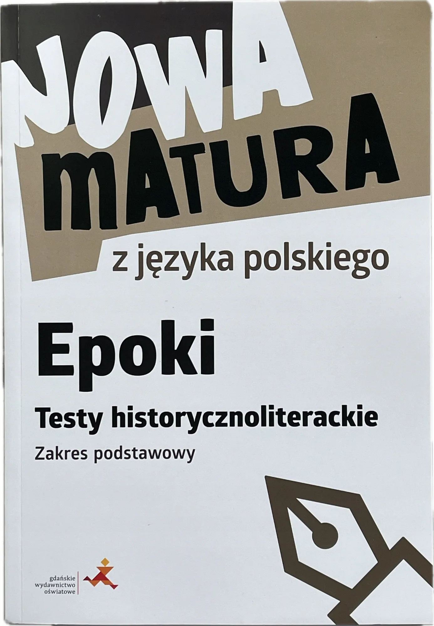 Okładka: Język polski liceum repetytorium ściąga nowa matura LO Epoki zakres podstaw