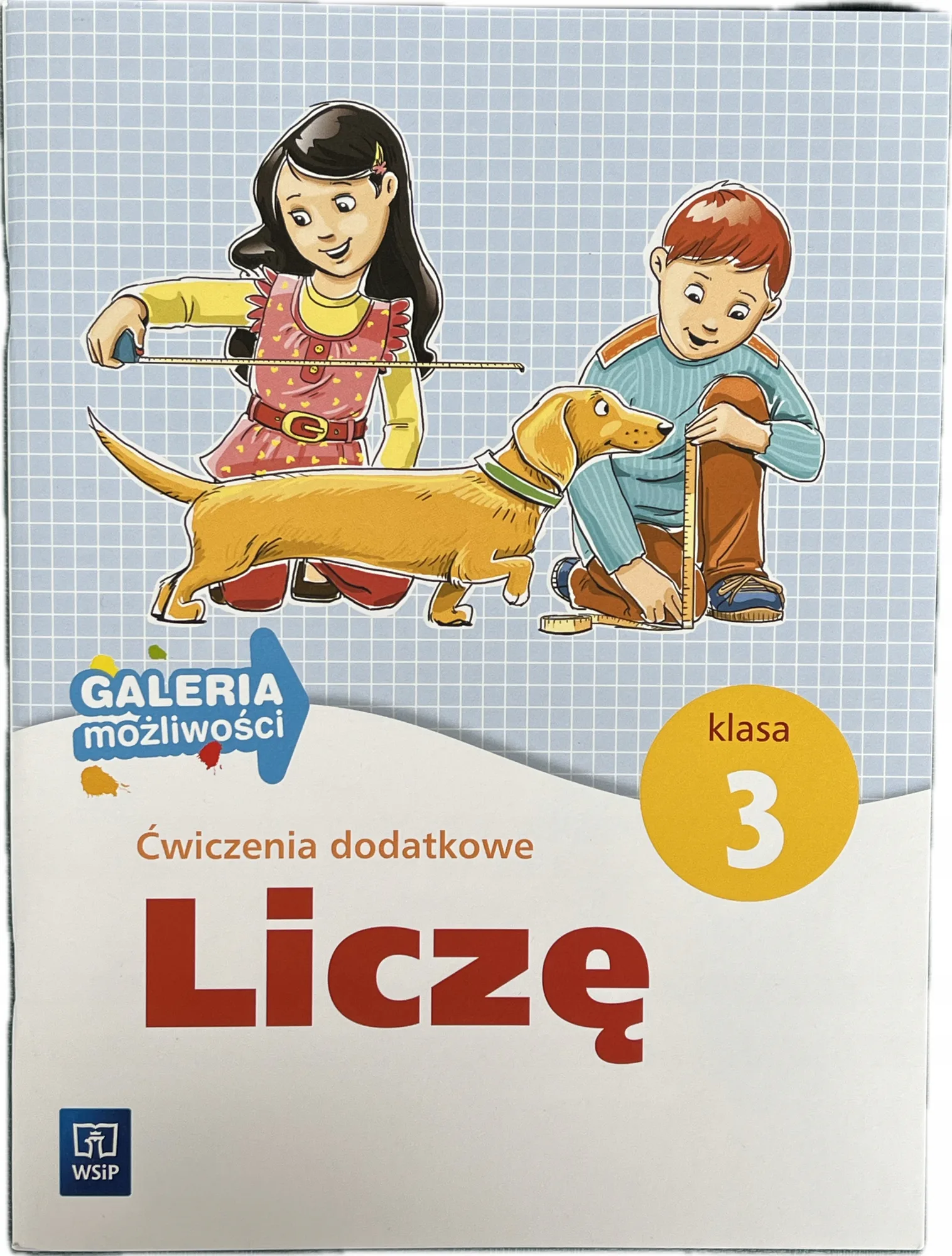 Okładka: zeszyt ćwiczeń matematyka klasa 3 ćwiczenia DODATKOWE karty pracy WSIP