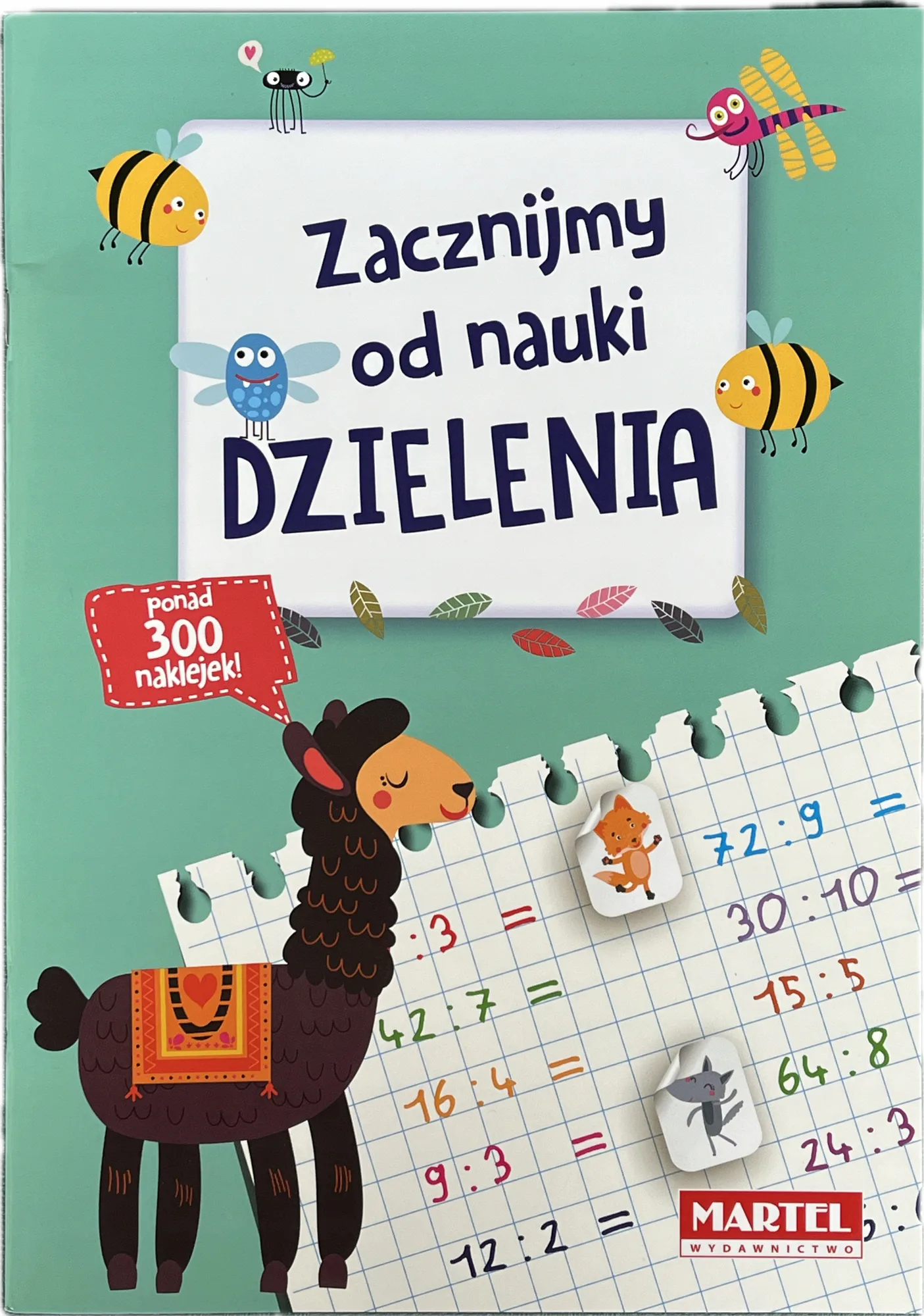 Okładka: MATEMATYKA klasa 2 3 dzielenie do 100 ćwiczenia karty pracy zadania