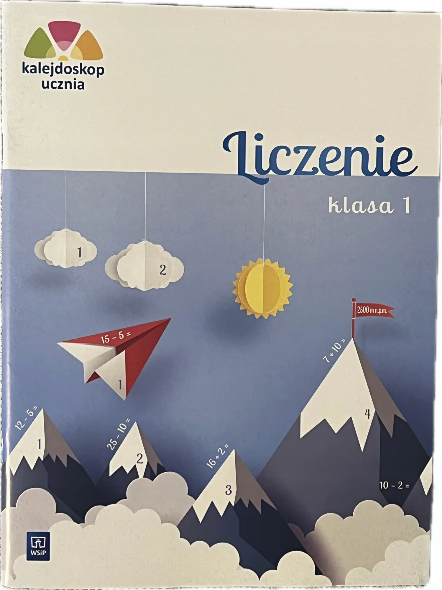 Okładka: ćwiczenia zeszyt ćwiczeń karty pracy matematyka klasa 1 liczenie WSIP