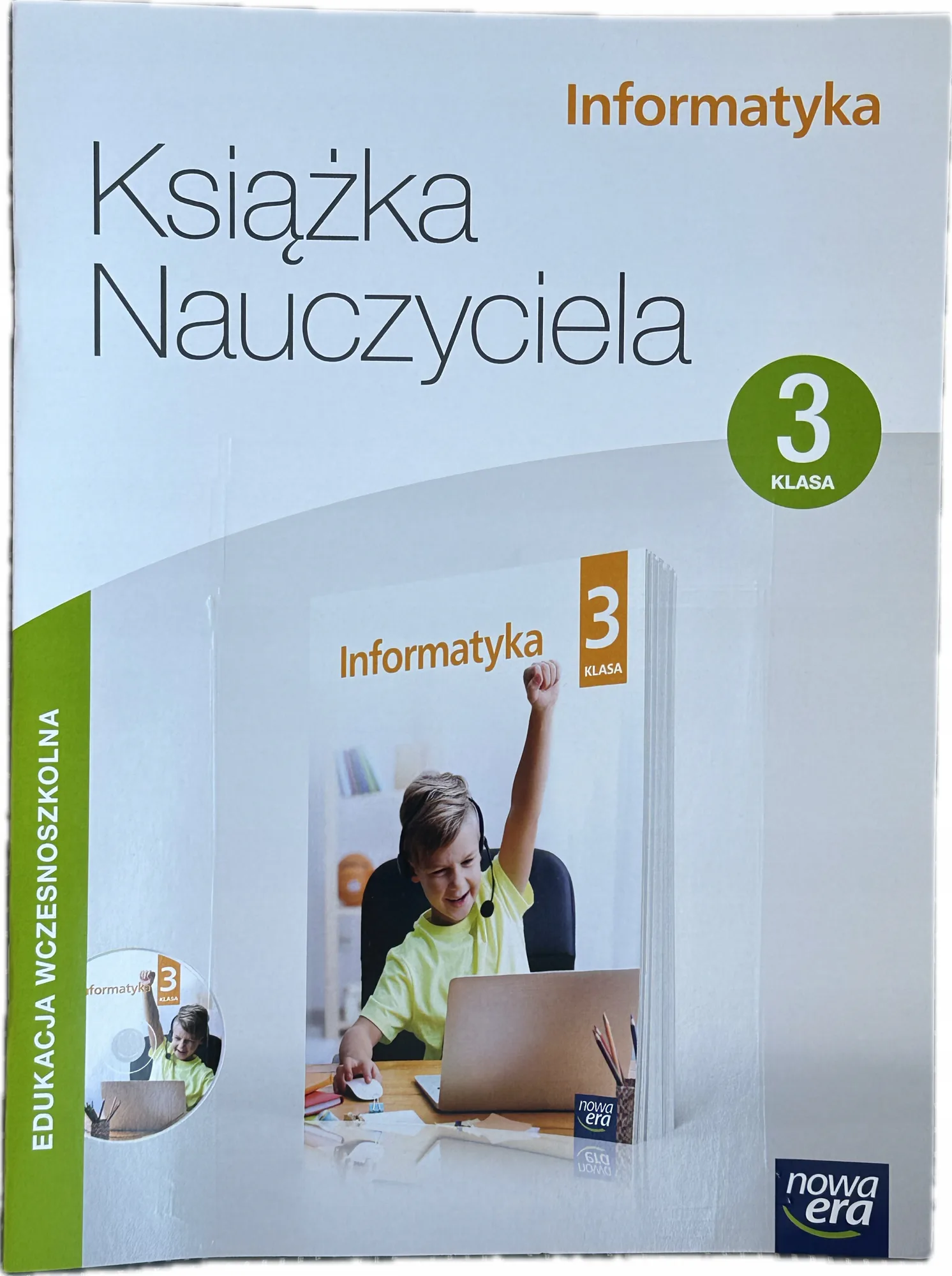 Okładka: NOWA ERA klasa 3 informatyka ksiązka nauczyciela + płyta cd