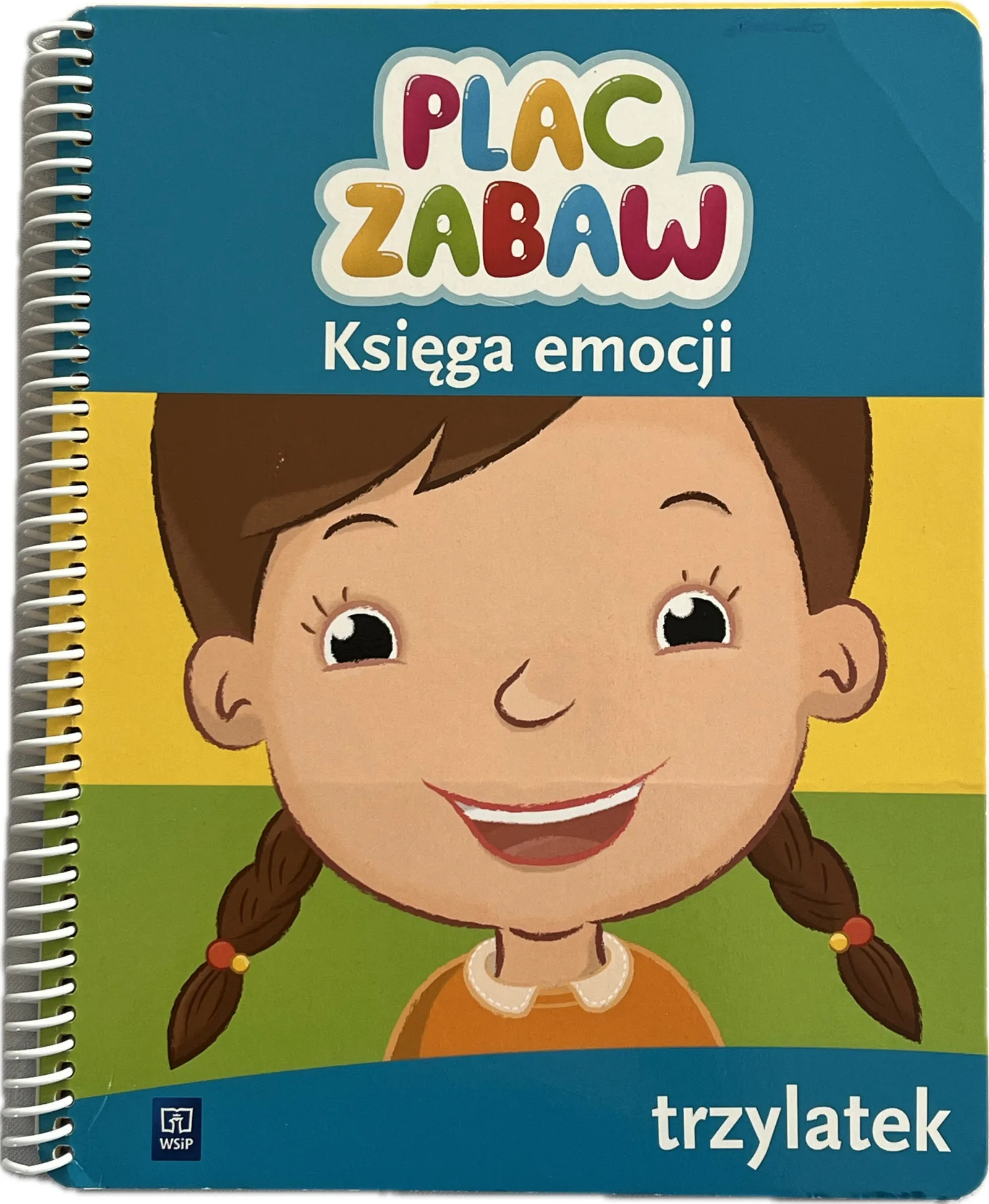 Okładka: Plac zabaw Trzylatek 3 lata Księga emocji EMOCJE bdb