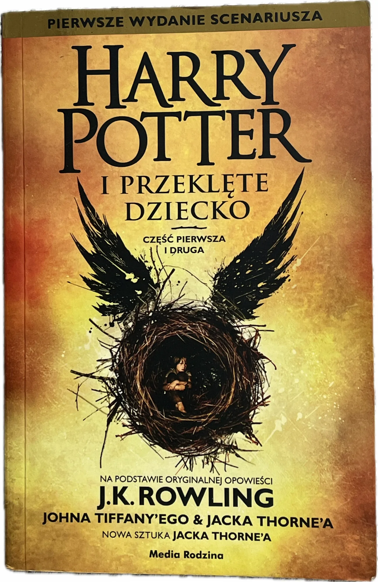 Okładka: Harry Potter i przeklęte dziecko J.K. Rowling