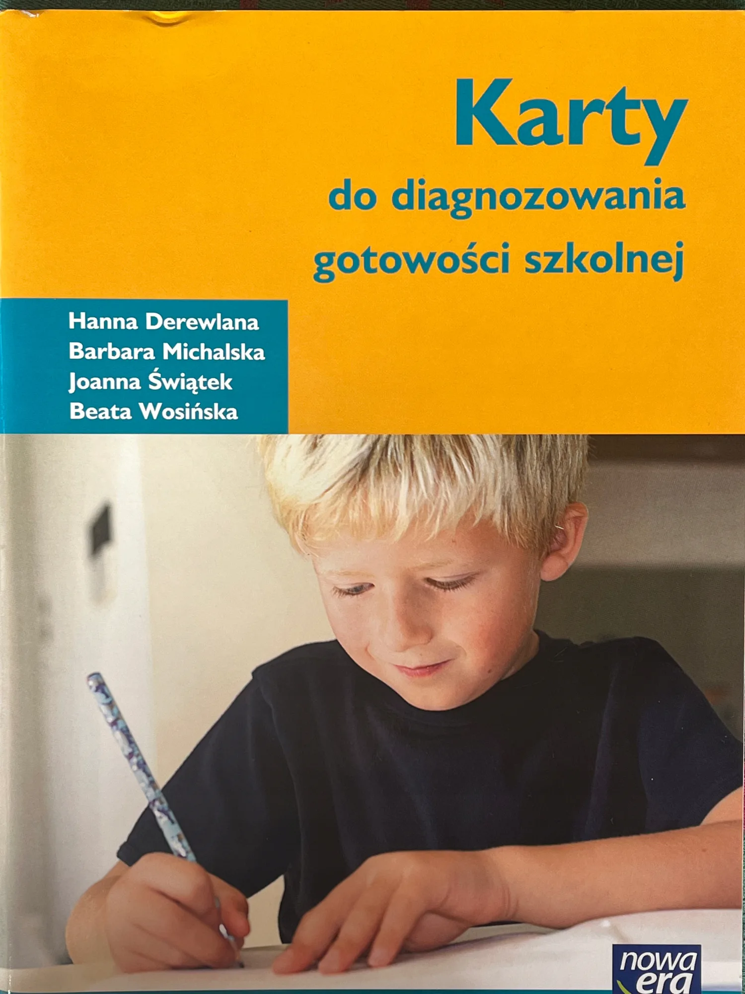Okładka: DIAGNOZA szkolna karty gotowości szkolnej NOWA ERA Entliczek pentliczek 6 7