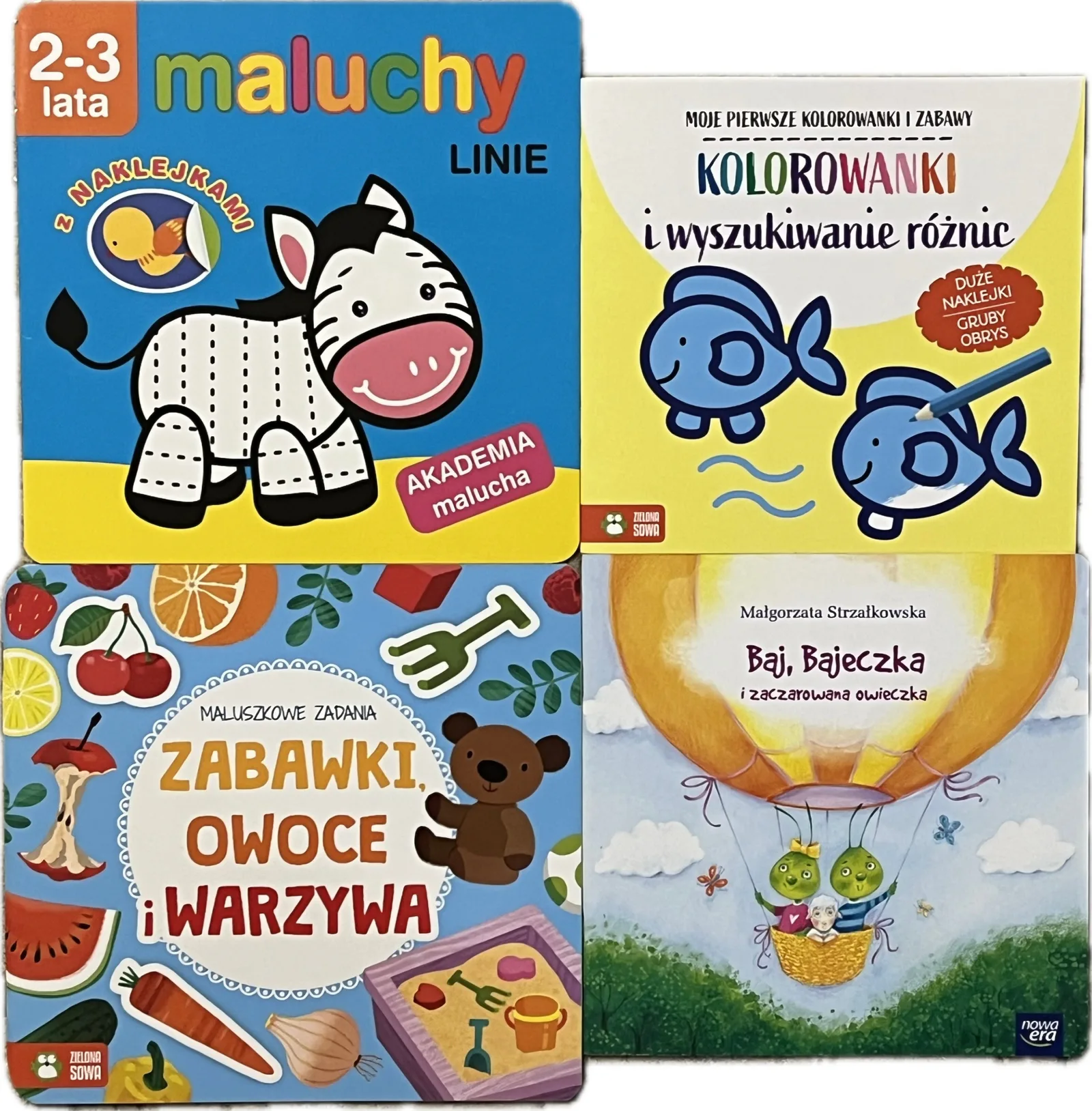 Okładka: książeczki dla malucha 2 3 lata duże obrazki edukacyjne zestaw pakiet