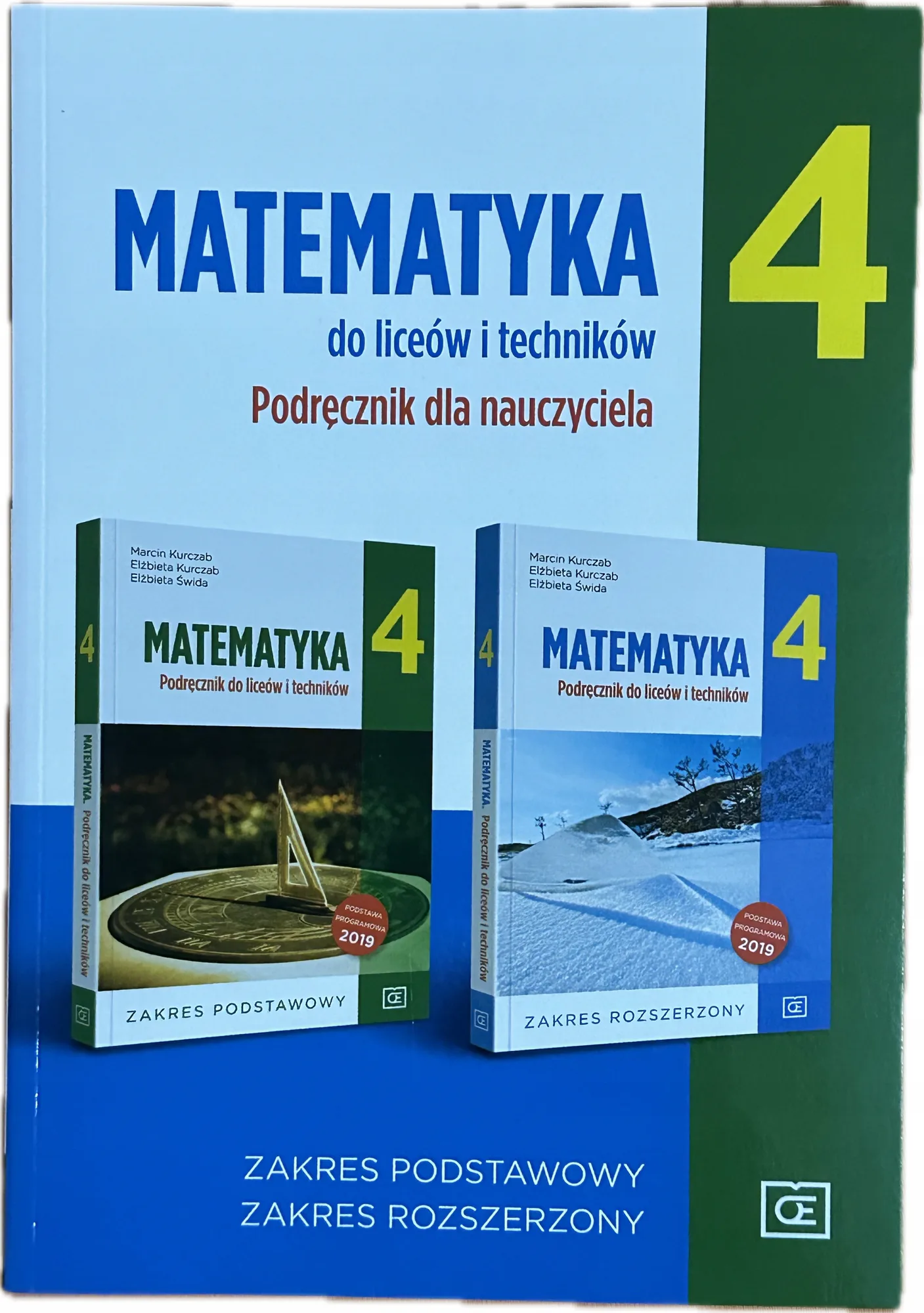Okładka: Matematyka KLASA 4 PAZDRO książka podręcznik NAUCZYCIELA OE