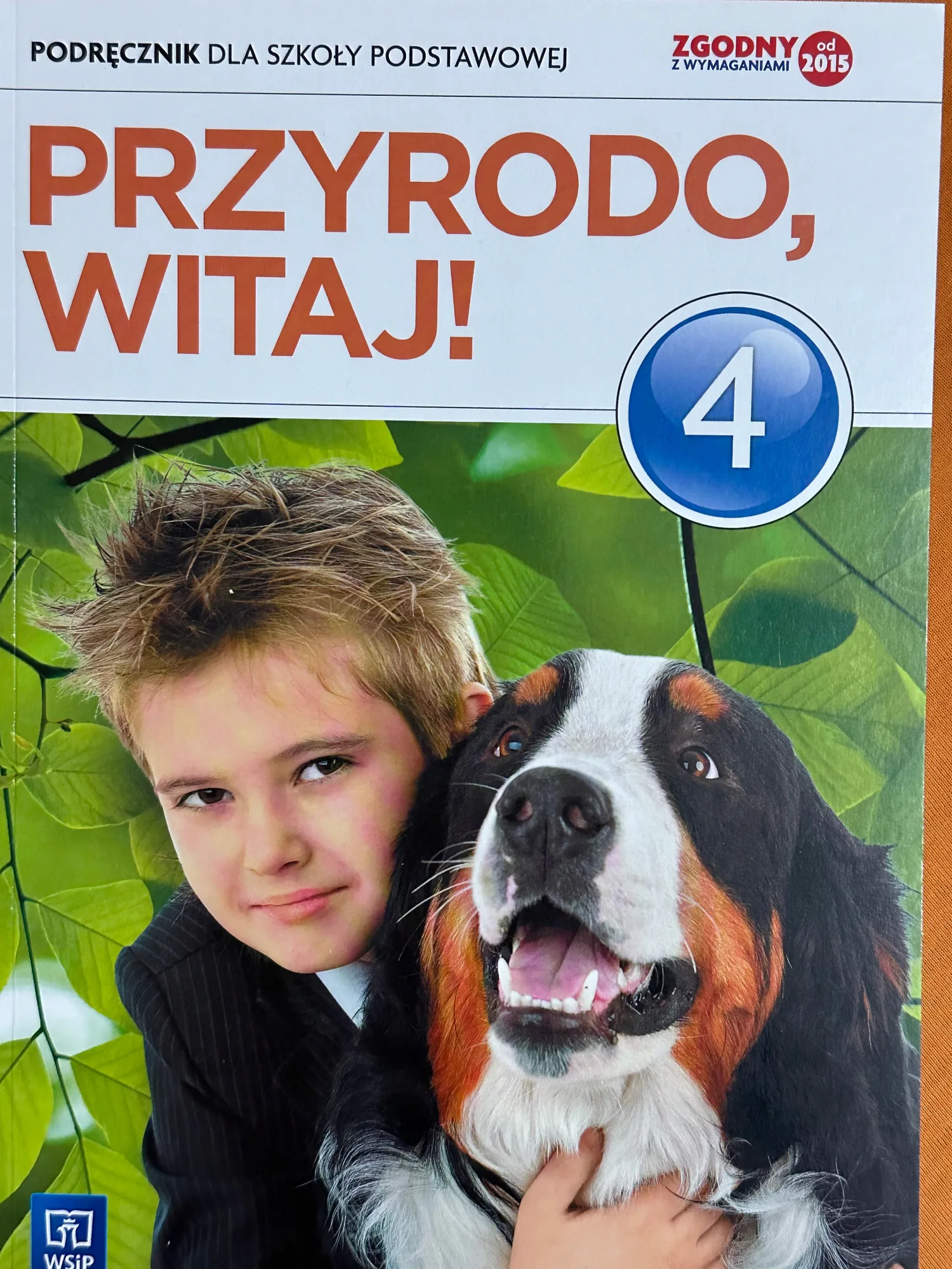 Okładka: PRZYRODA klasa 4 Przyrodo witaj podręcznik 2015 WSIP