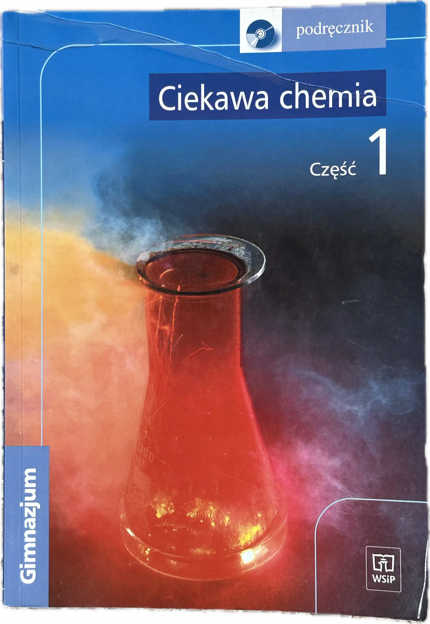 Okładka: Ciekawa CHEMIA klasa 1 gimnazjum PODRĘCZNIK 7 8