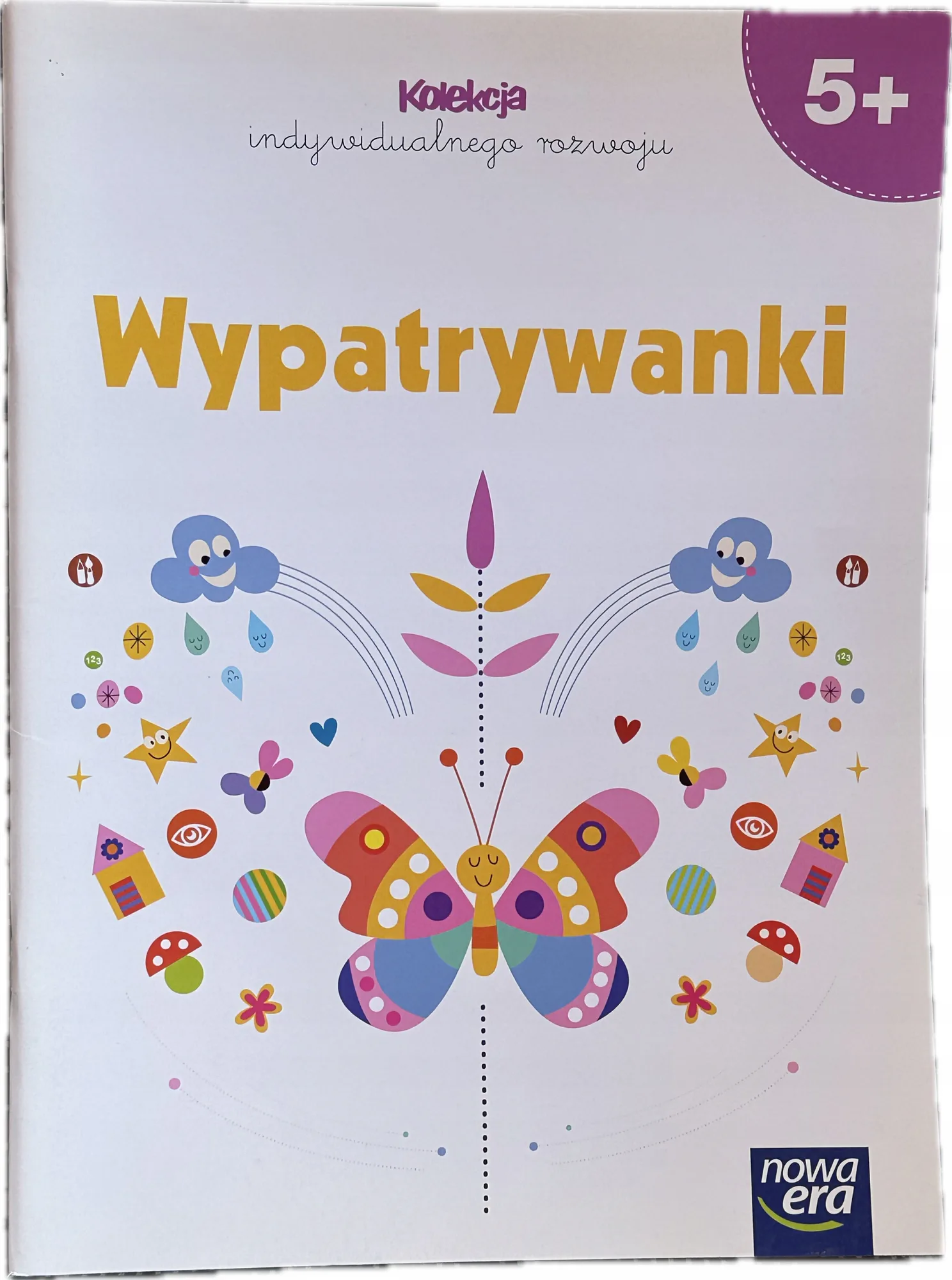 Okładka: Spostrzegawczość karty pracy ćwiczenia edukacyjne 5 + WYPATRYWANKI