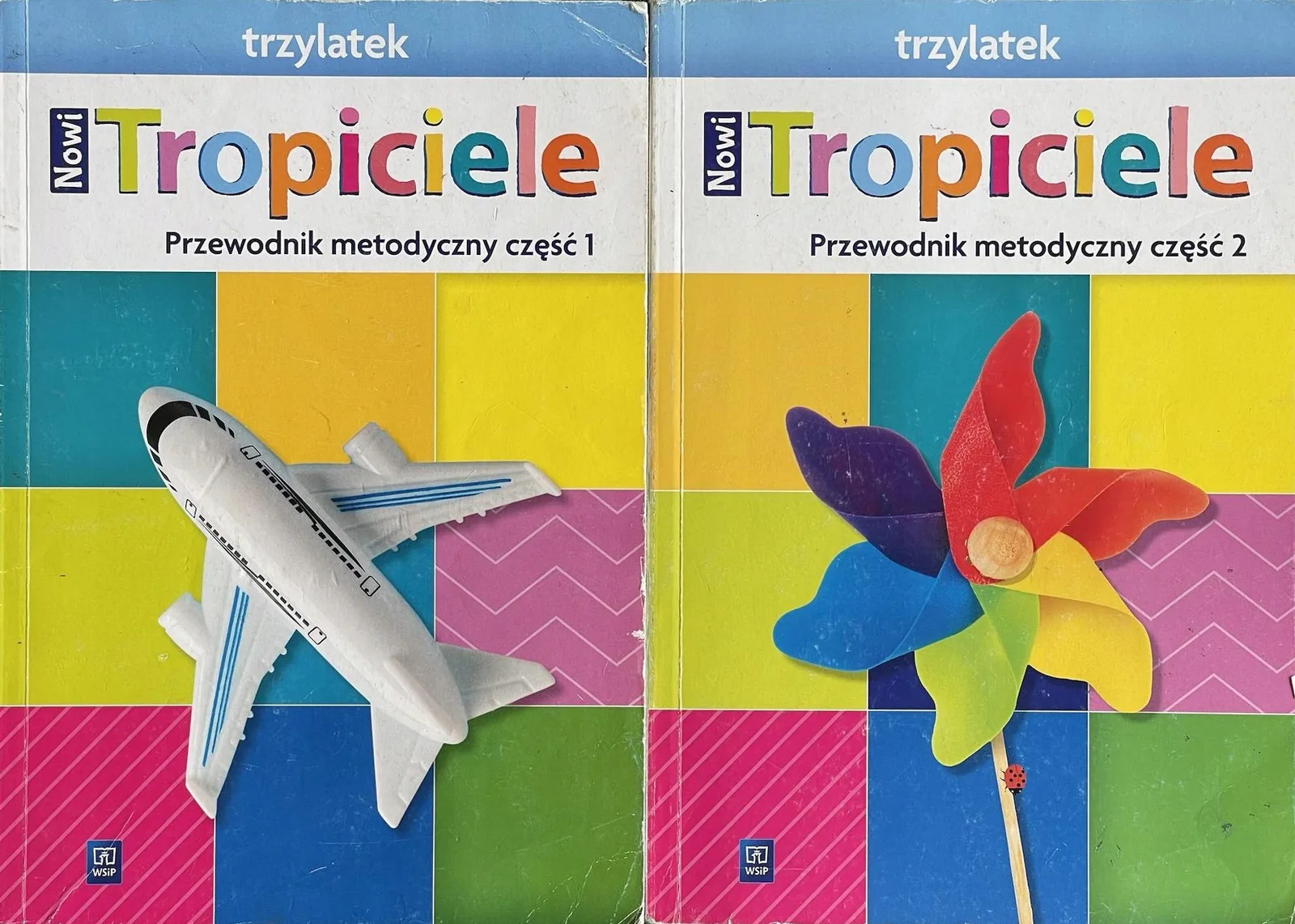 Okładka: Nowi TROPICIELE trzylatek ksiązka nauczyciela przewodnik metodyczny 2 szt
