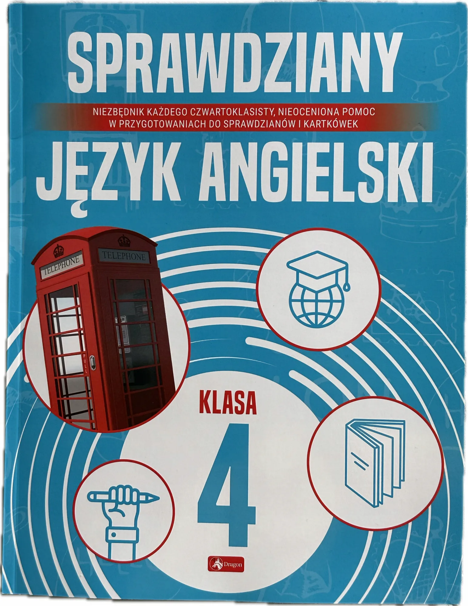 Okładka: Język angielski klasa 4 SPRAWDZIANY TESTY ODPOWIEDZI