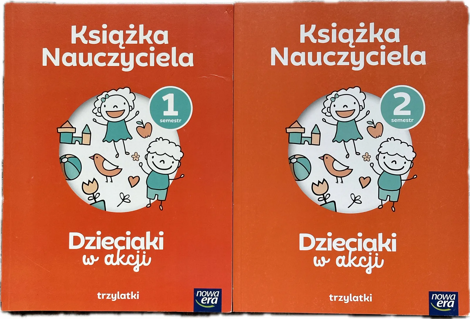 Okładka: Trzylatki książka przewodnik nauczyciela Dzieciaki w akcji 3 latki KOMPLET