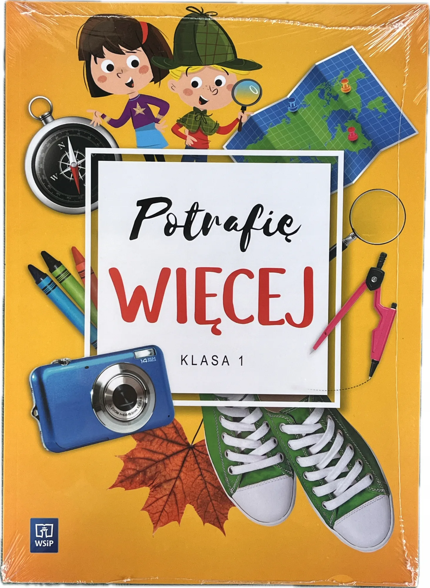 Okładka: Ćwiczenia edukacyjne karty pracy ZADANIA klasa 1 + okulary 3D i folia