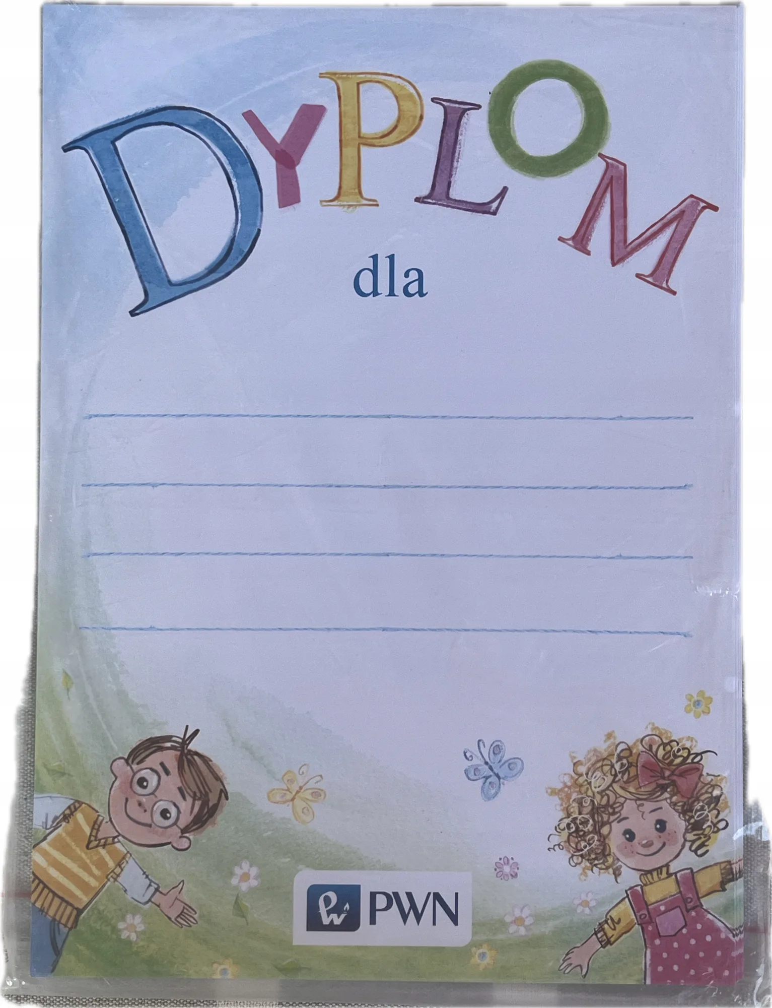 Okładka: Dyplom MALUCHA PRZEDSZKOLAKA DLA UCZNIA KLASY 1 2 3 26 sztuk FORMAT A4