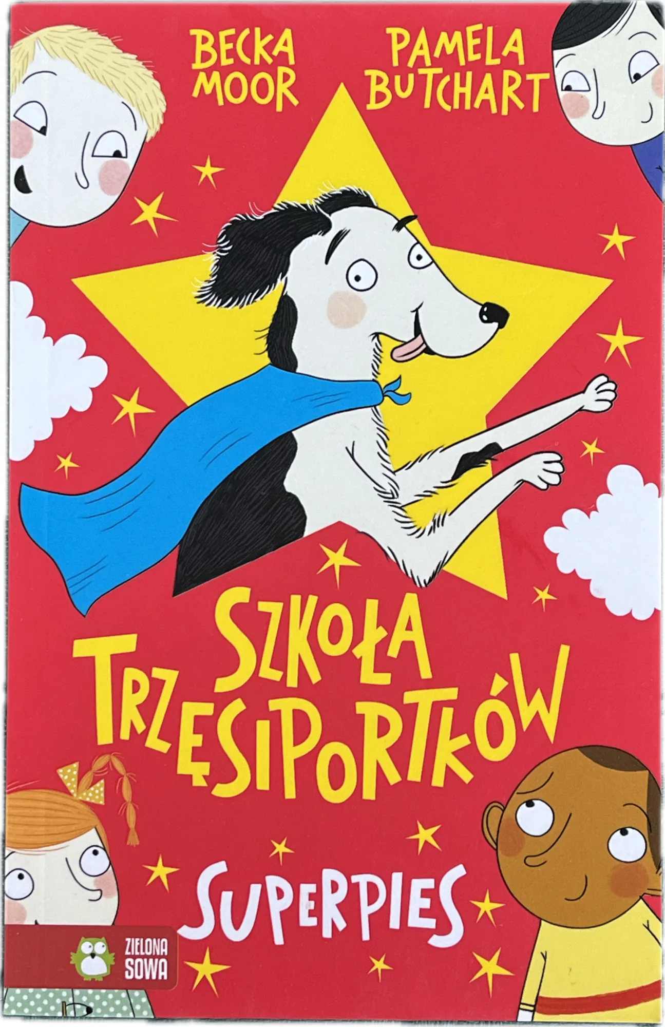 Okładka: Szkoła Trzęsiportków Superpies Pamela Butchart