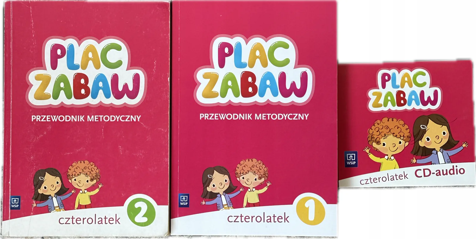 Okładka: Plac zabaw CZTEROLATEK 4 lata PRZEWODNIK METODYCZNY ksiązka nauczyciela 2cd