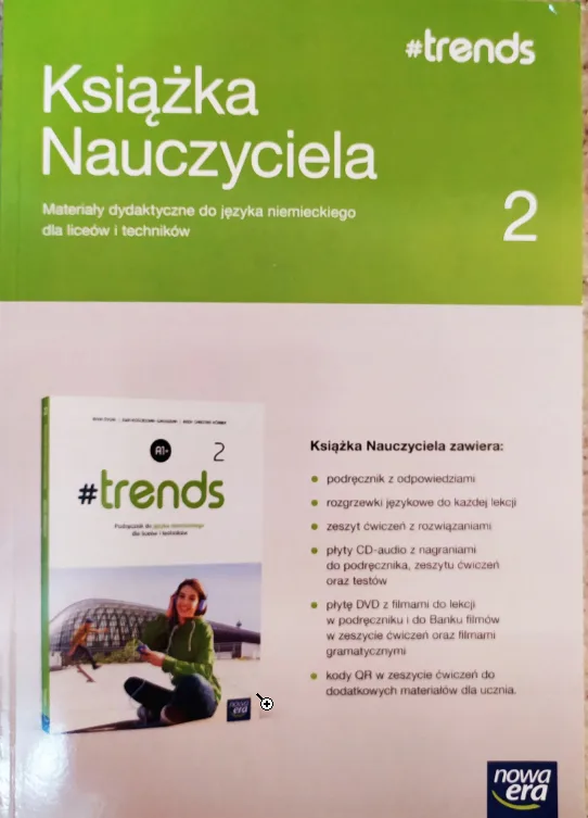 Okładka: TRENDS 2 ksiązka nauczyciela 2 cd 1 dvd KOMPLET