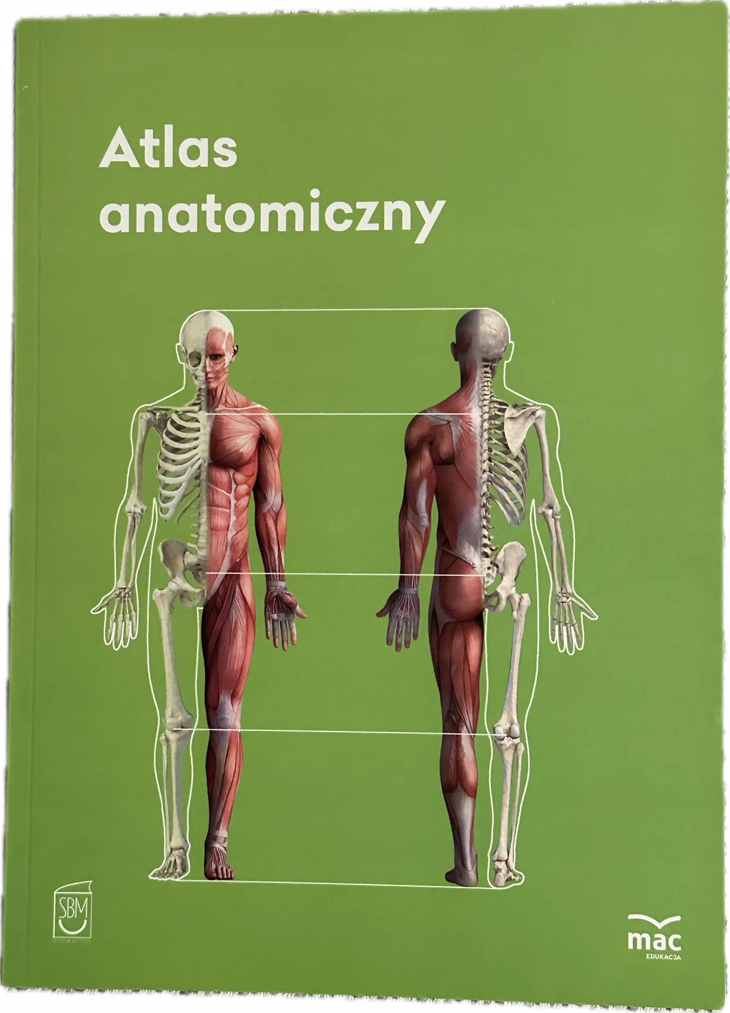Okładka: ATLAS anatomiczny ANATOMIA CZŁOWIEKA MAC