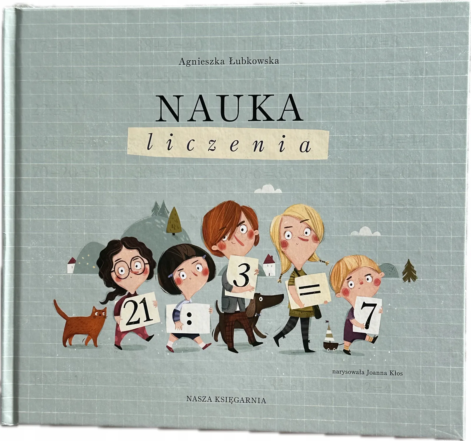 Okładka: Nauka liczenia matematyka klasa 1 2 dodawanie mnożenie dzielenie do 100