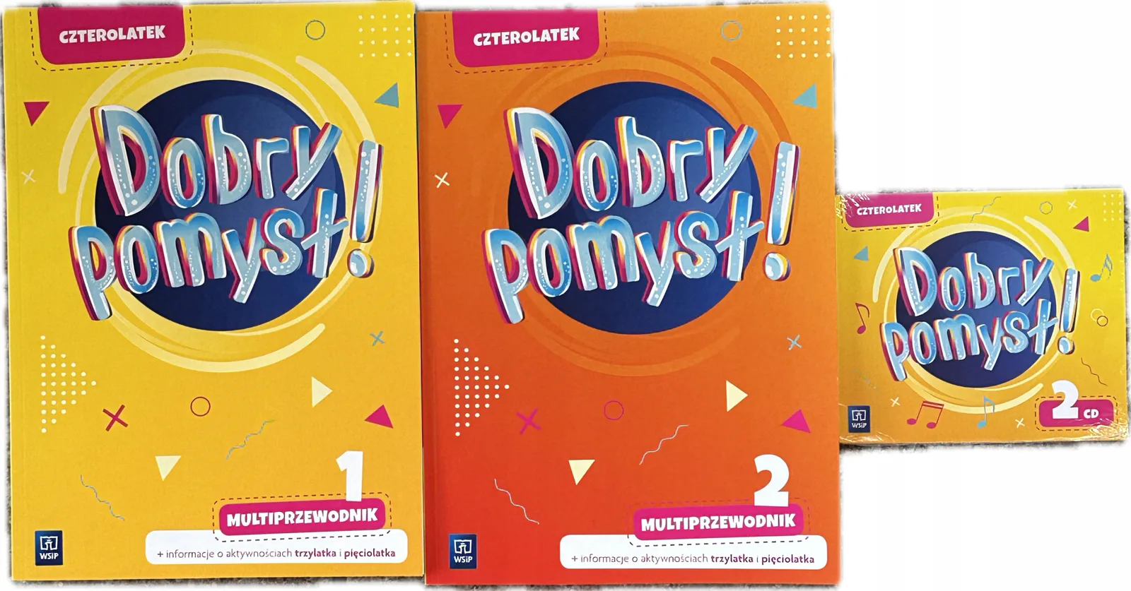 Okładka: Dobry pomysł czterolatek 4 -latek KSIĄZKA przewodnik nauczyciela płyta 2cd