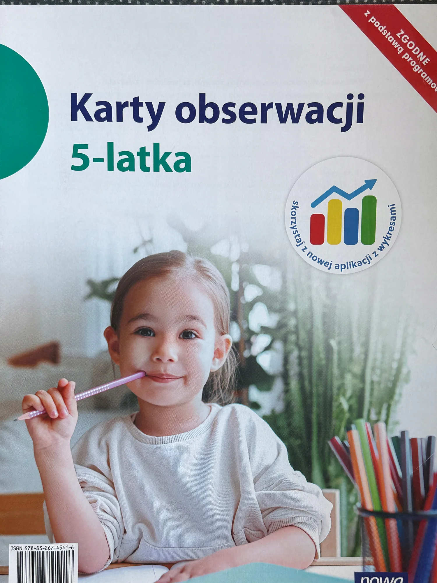 Okładka: Karty obserwacji pracy diagnoza pięciolatka 5 LAT NOWA ERA