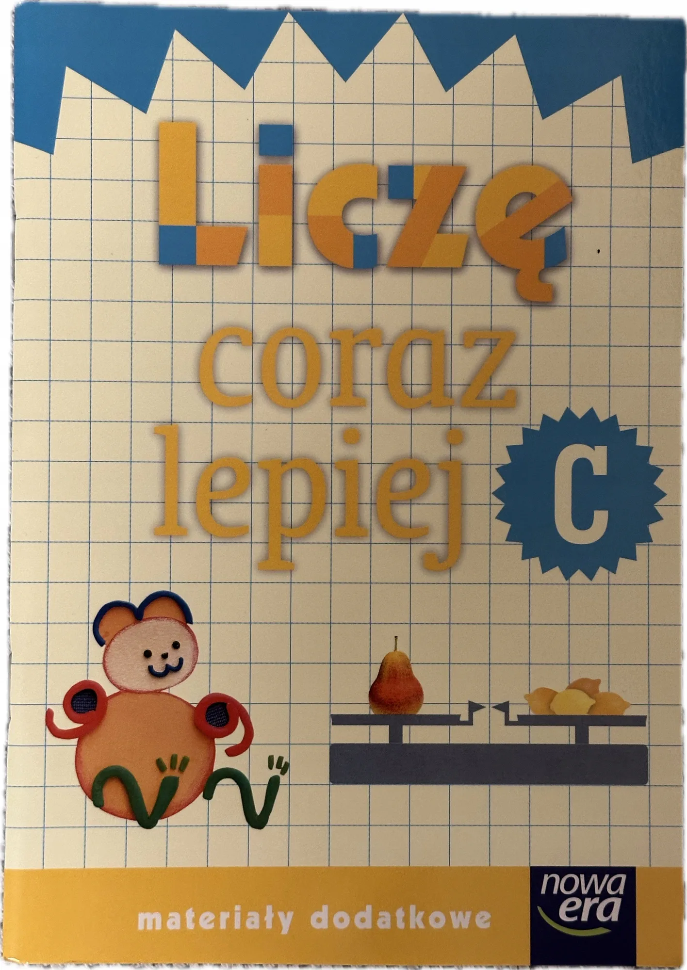 Okładka: NAUKA liczenia klasa 1 matematyka ćwiczenia NE Liczę coraz lepiej C