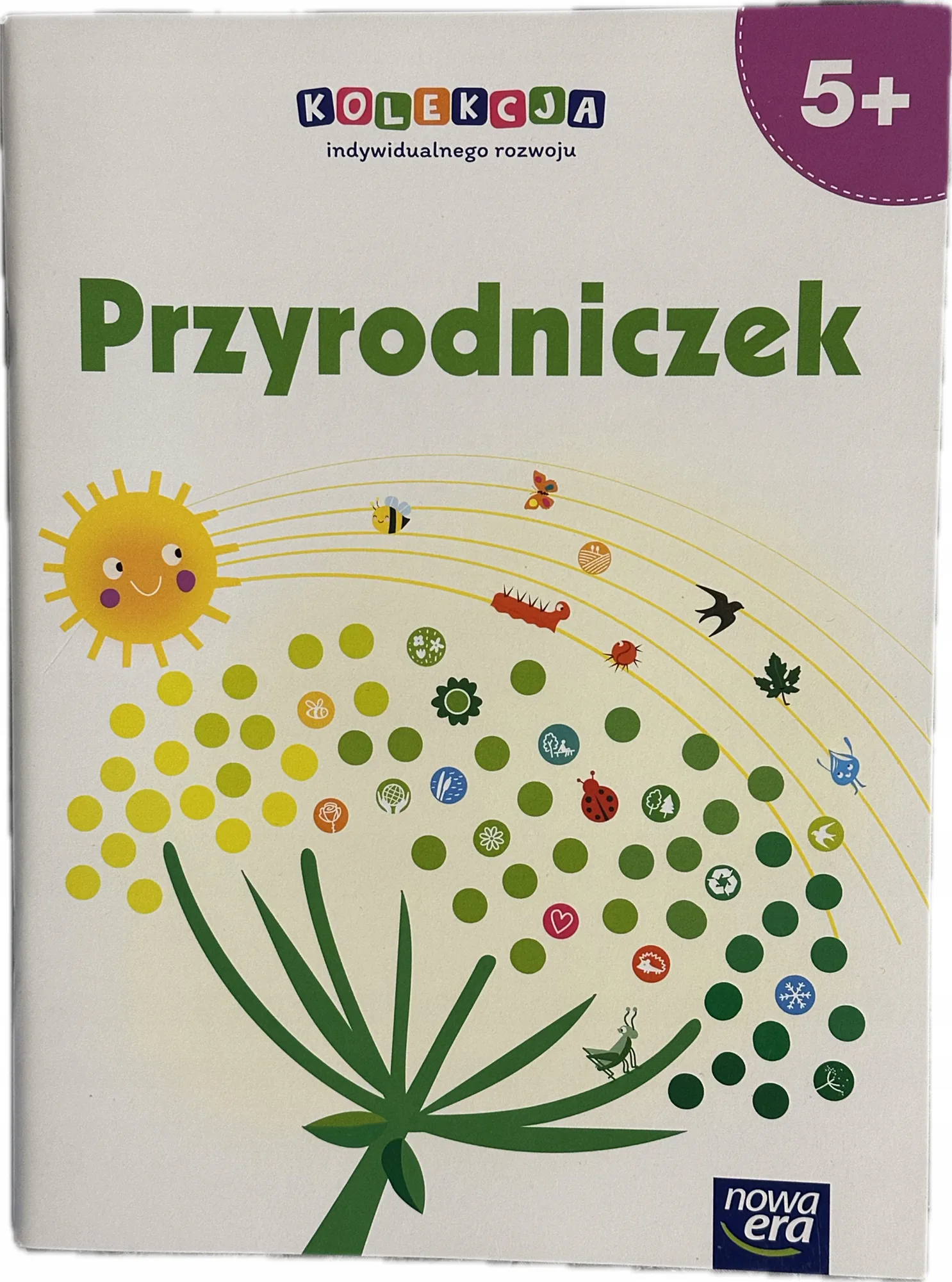Okładka: Przyrodniczek 5+ pięciolatek 5 lat przyroda środowisko NOWA ERA ćwiczenia