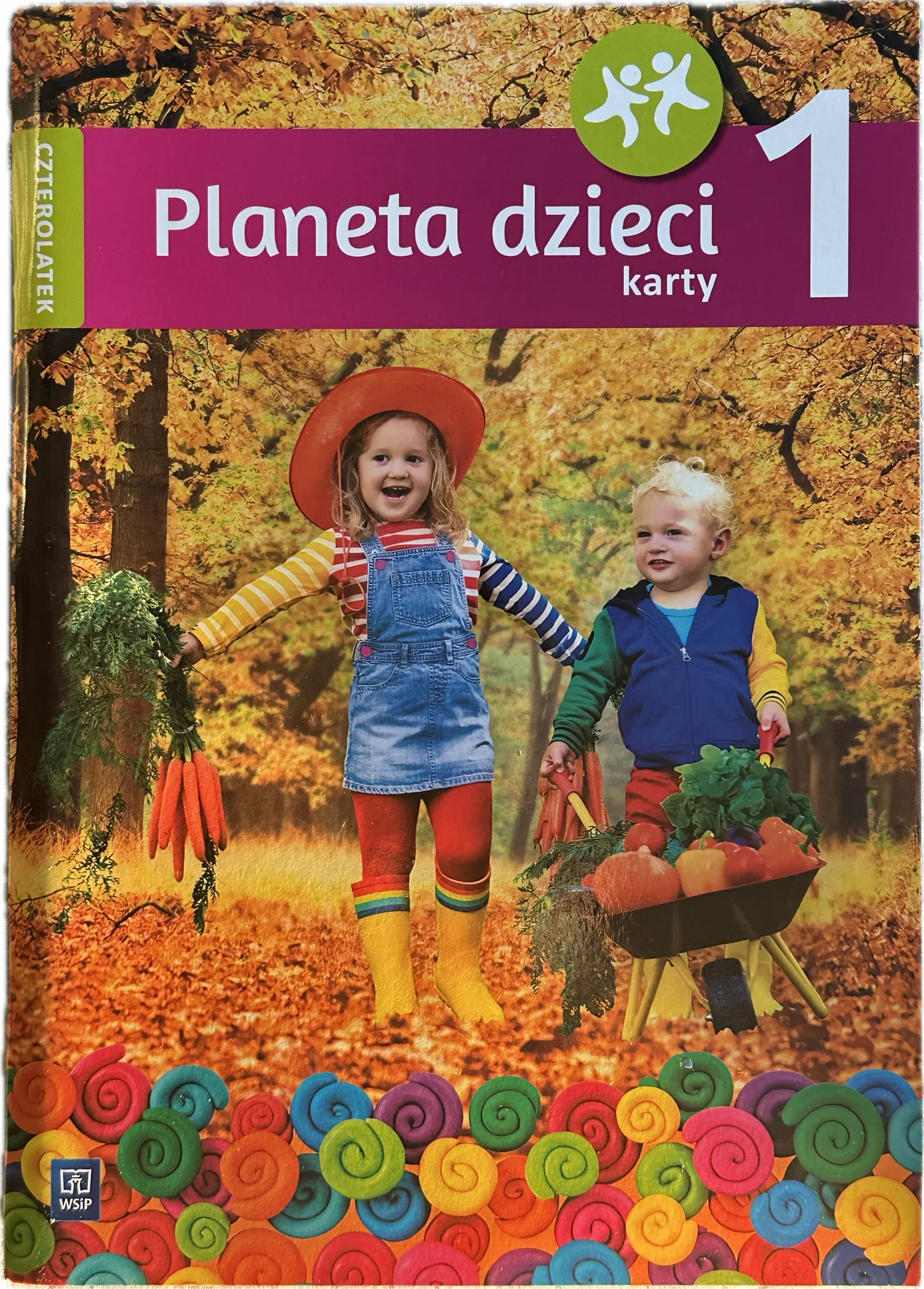 Okładka: Planeta dzieci karty pracy część 1 czterolatek 4 lata WSIP