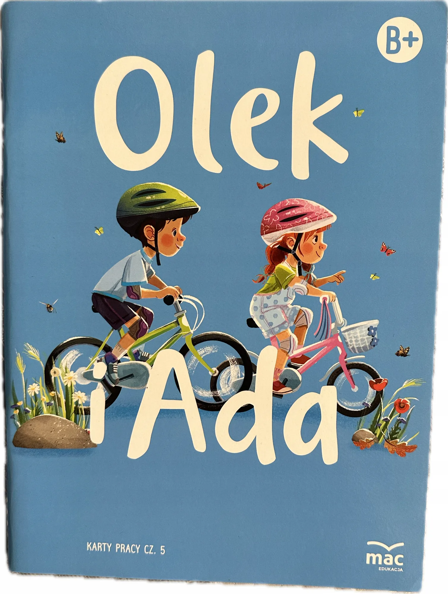 Okładka: Olek i ADA KARTY PRACY część 5 B+ przedszkole MAC