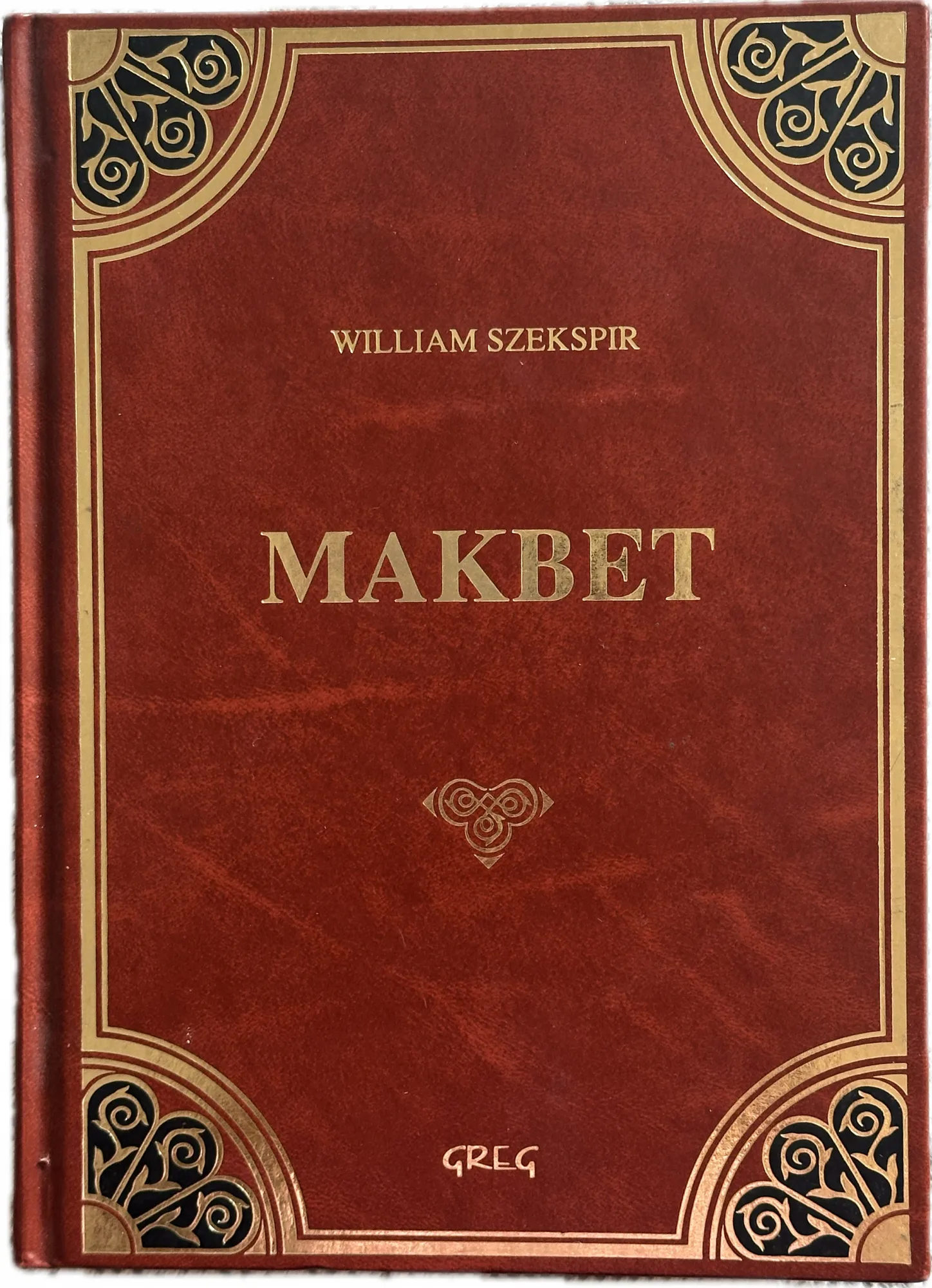 Okładka: MAKBET WILLIAM SZEKSPIR skóra bdb-