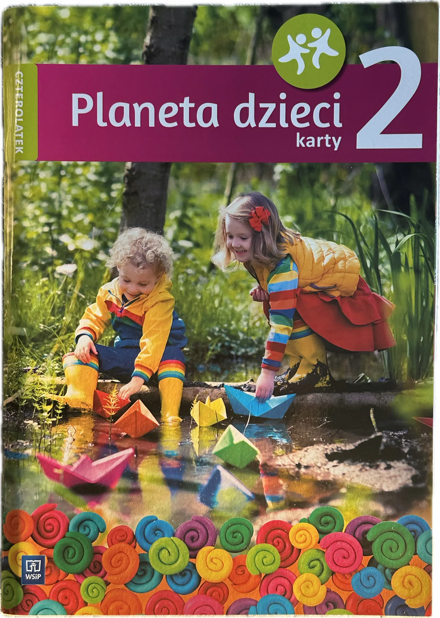 Okładka: Planeta dzieci karty pracy część 2 czterolatek 4 lata WSIP