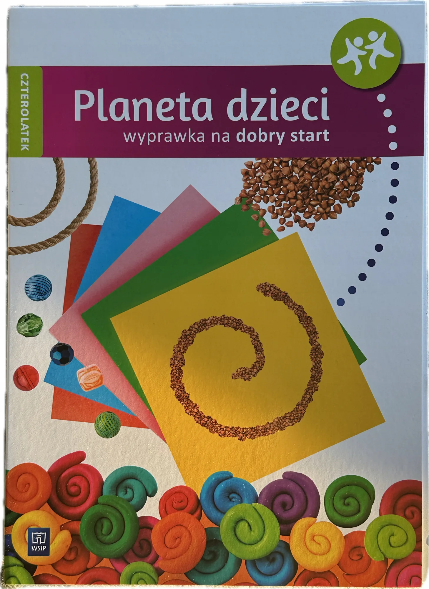 Okładka: Planeta dzieci WYPRAWKA plastyczna na dobry start czterolatek 4 lata WSIP