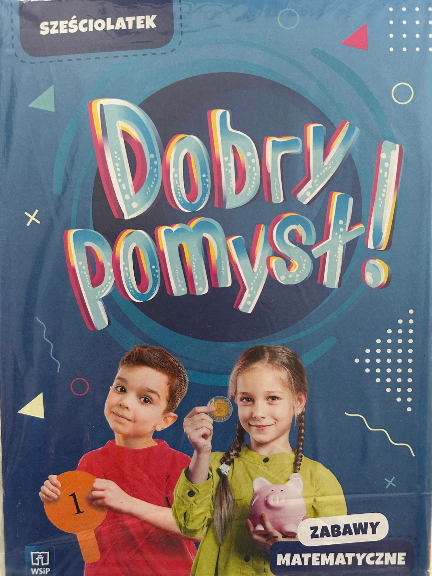 Okładka: Dobry pomysł sześciolatek 6 - latek zabawy matematyczne karty pracy