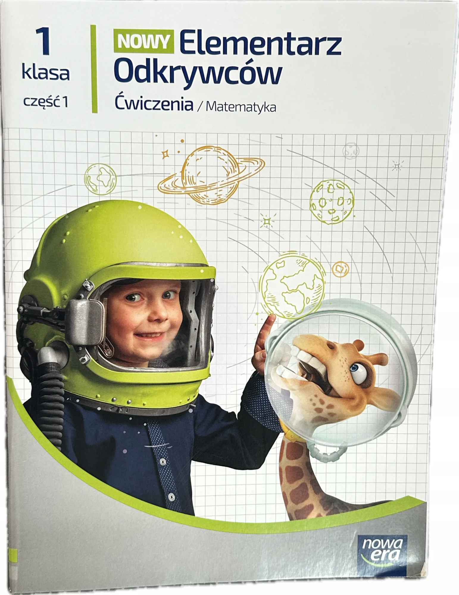 Okładka: Nowy elementarz odkrywców MATEMATYKA klasa 1 część 1 ćwiczenia