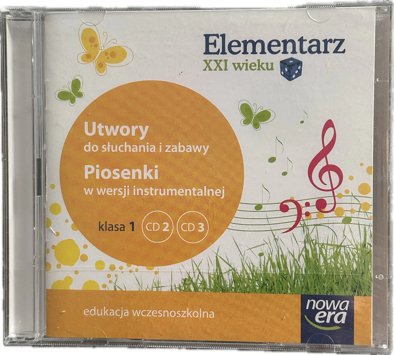 Okładka: Elementarz XXI wieku piosenki utwory do słuchania i zabawy klasa 1 płyta cd