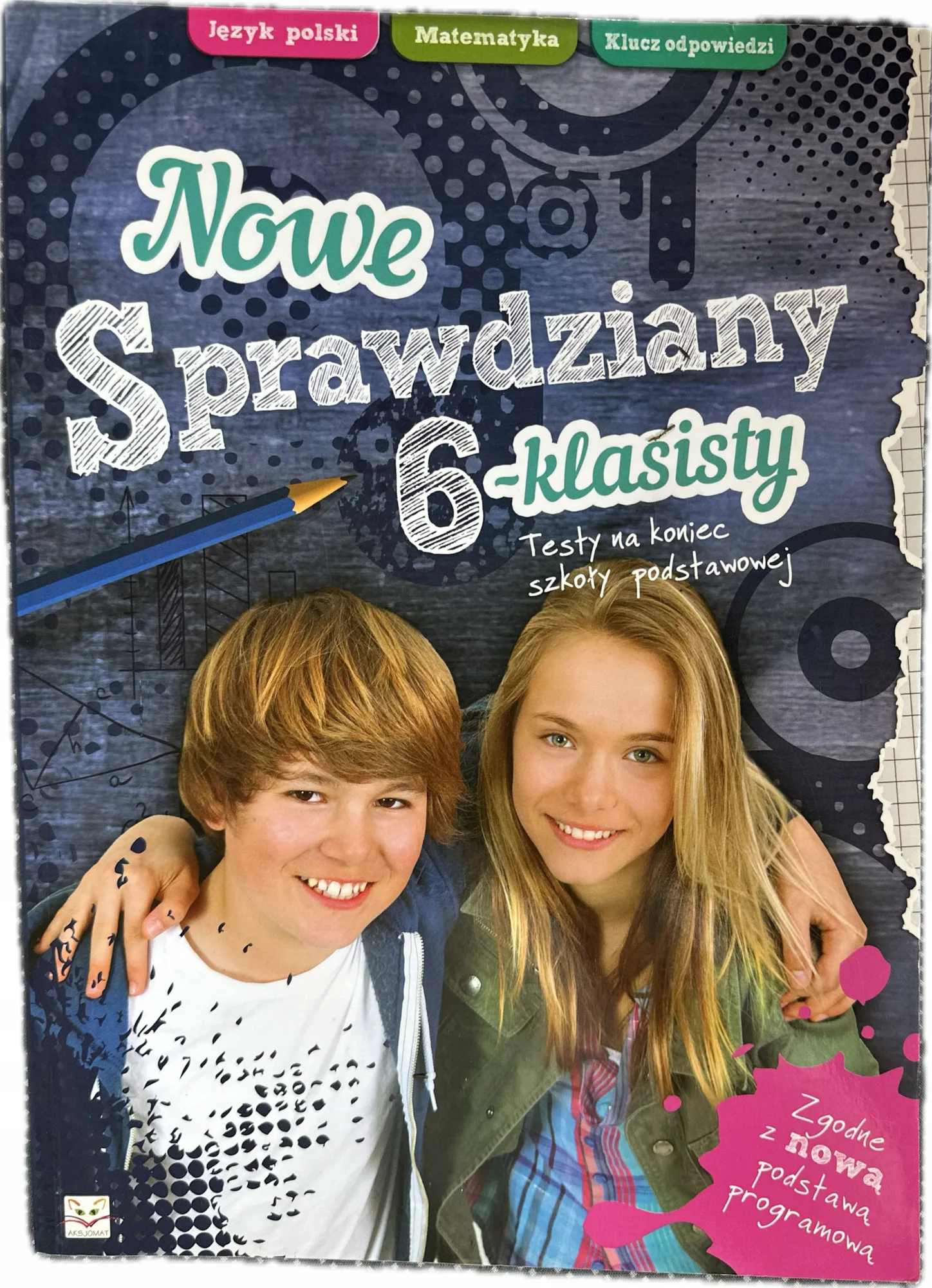 Okładka: Matematyka język polski sprawdziany szóstoklasisty klasa 6 odpowiedzi