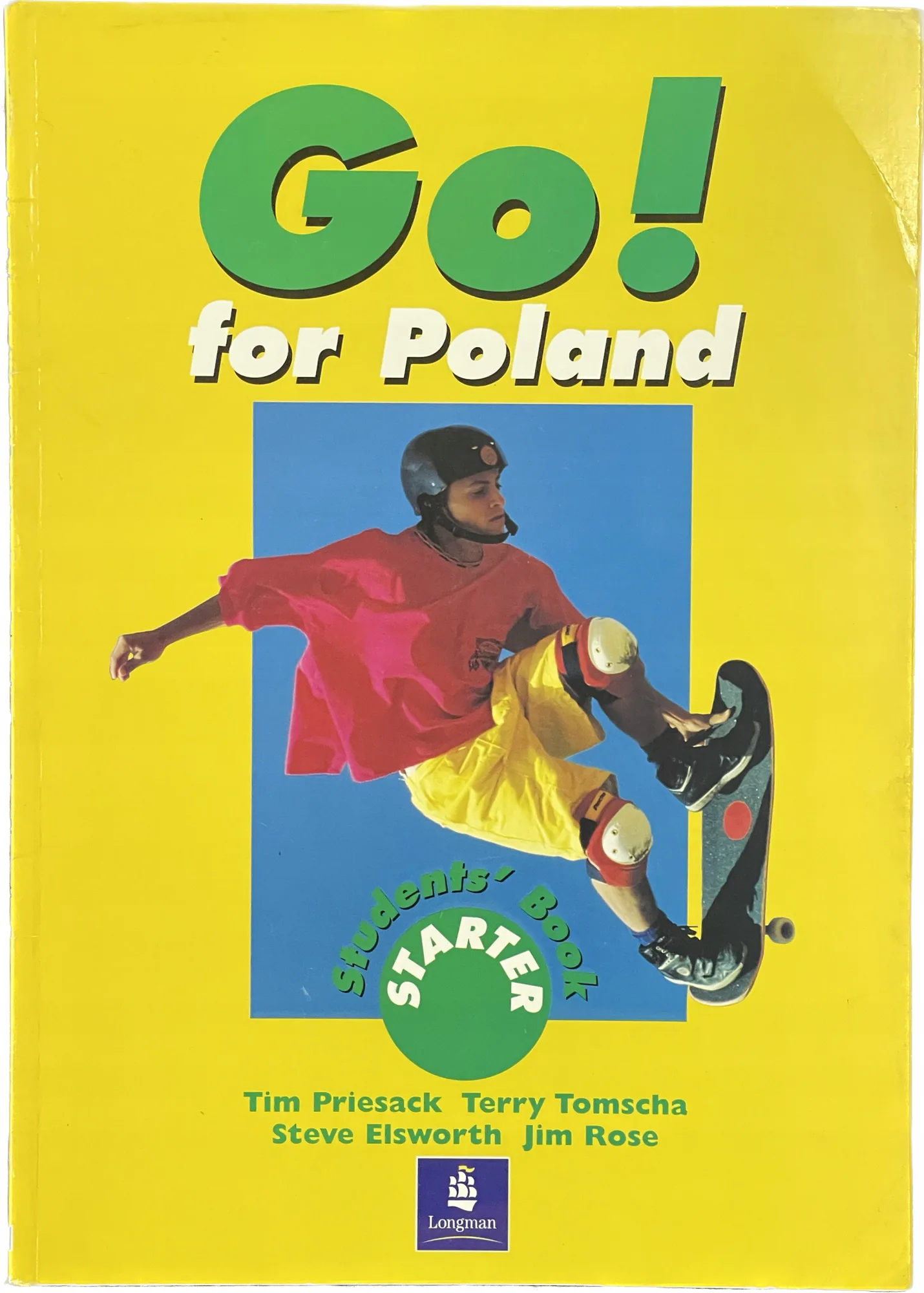 Okładka: GO for Poland starter students book angielski podręcznik Testy yourself