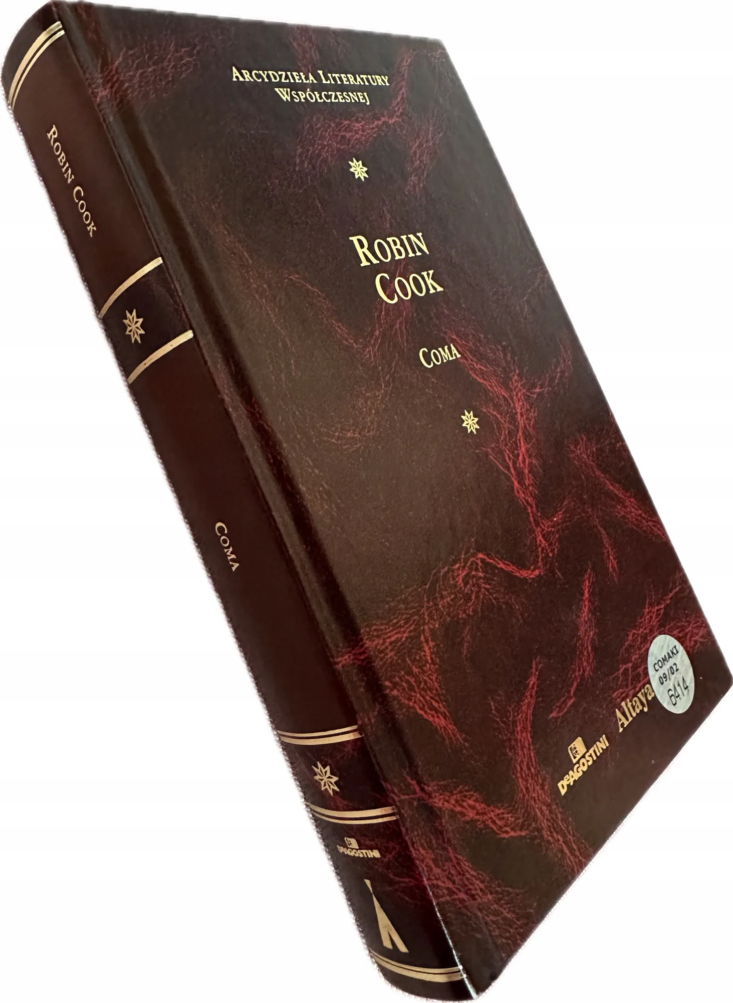 Okładka: ROBIN COOK COMA Arcydzieła literatury współczesnej