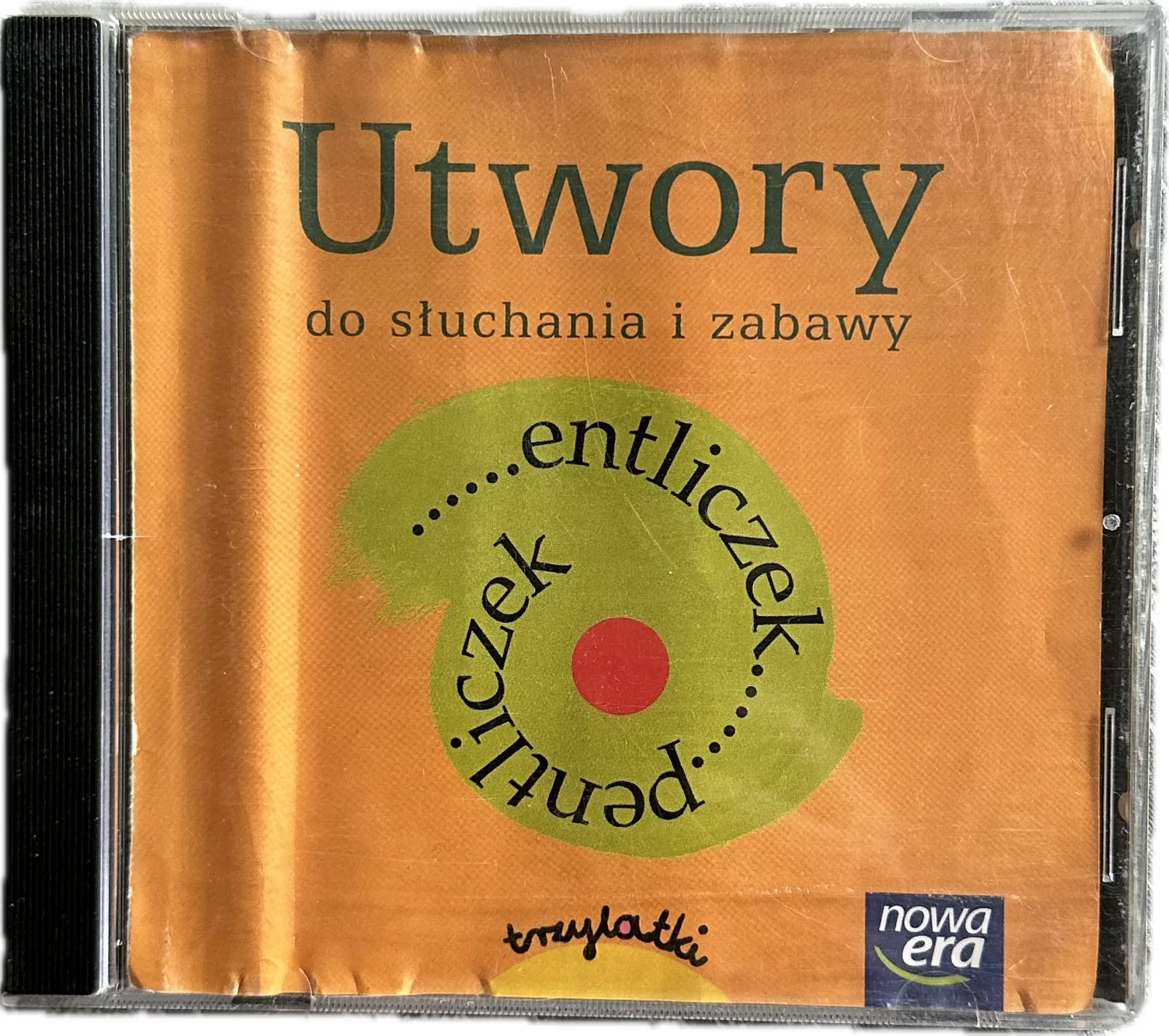 Okładka: Entliczek pentliczek Trzylatki utwory do słuchania i zabawy cd płyta