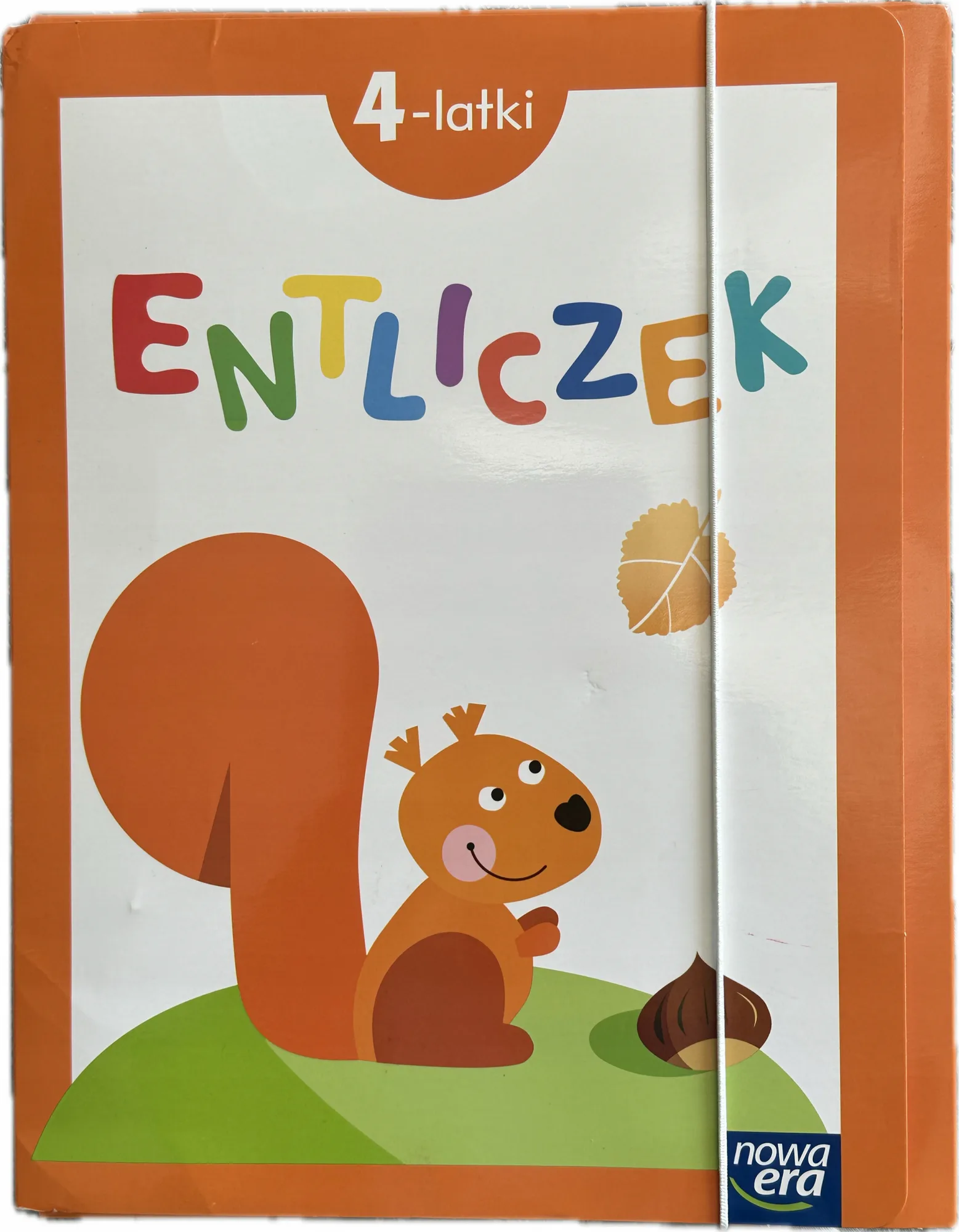 Okładka: Entliczek 4-latek czterolatek pakiet box komplet karty pracy NOWA ERA