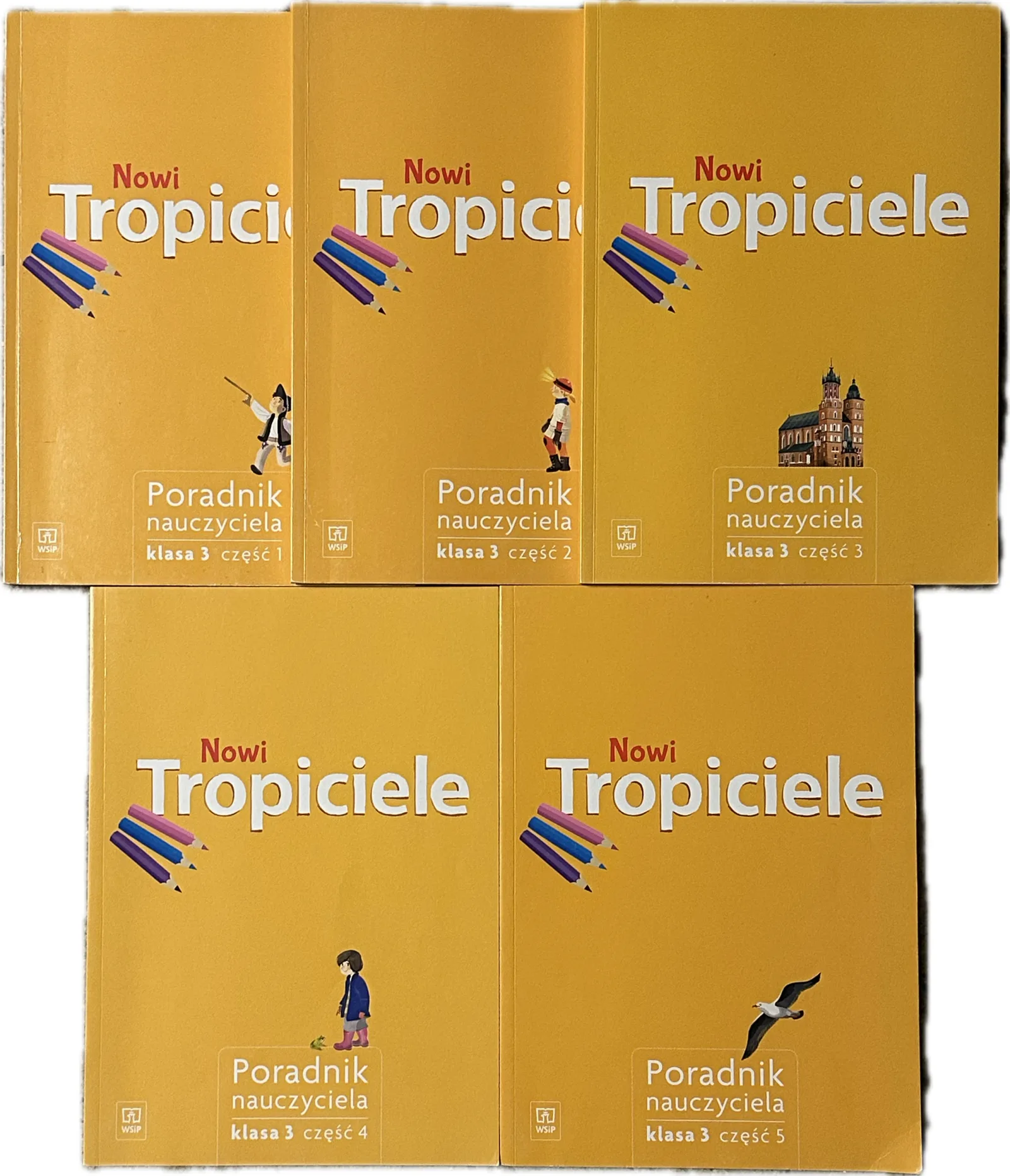 Okładka: Nowi TROPICIELE klASA 3 PORADNIK ksiązka nauczyciela KOMPLET 5 sztuk