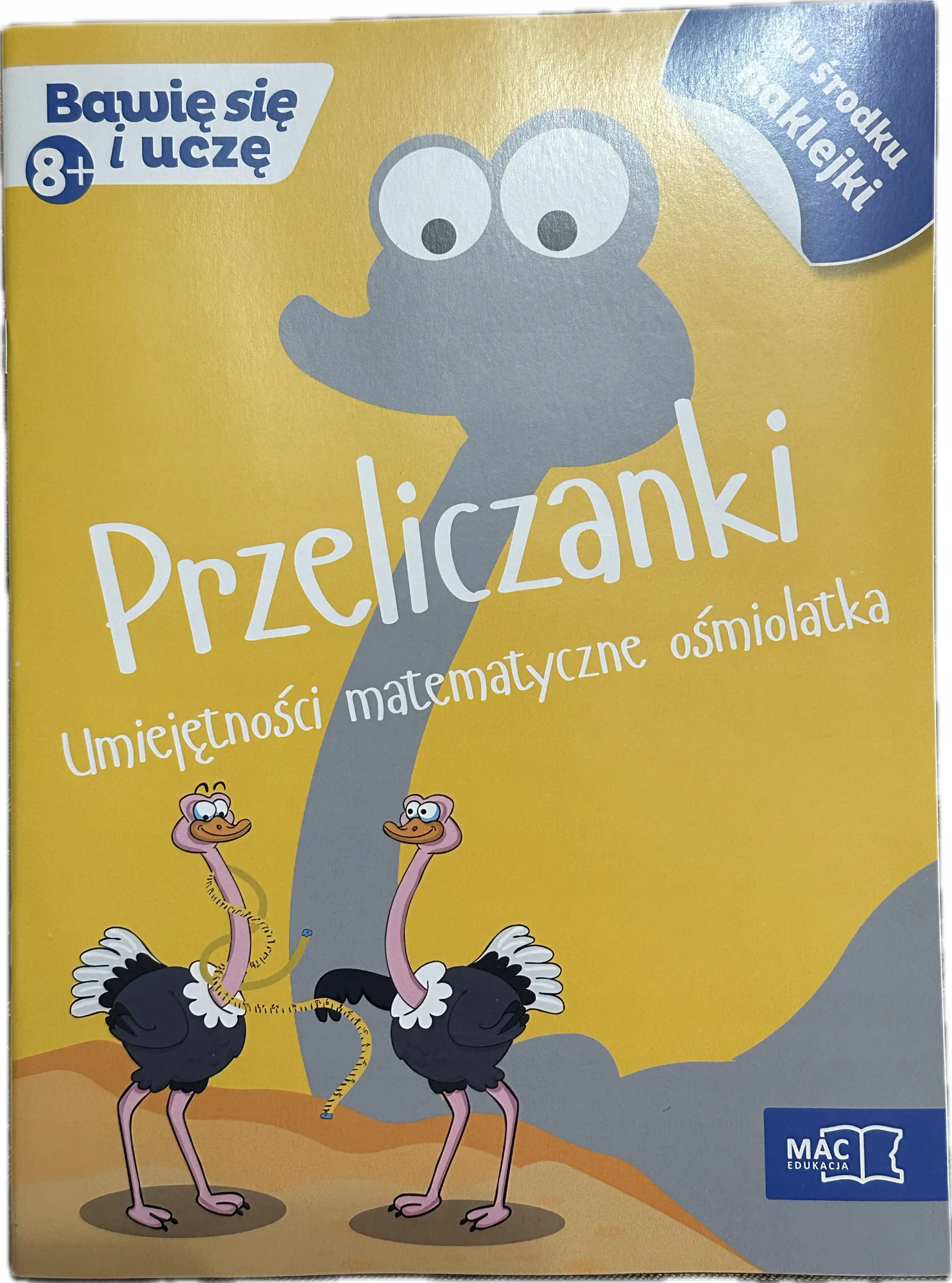 Okładka: Matematyka klasa 2 ćwiczenia zadania 8 9 lat Przeliczanki 8+