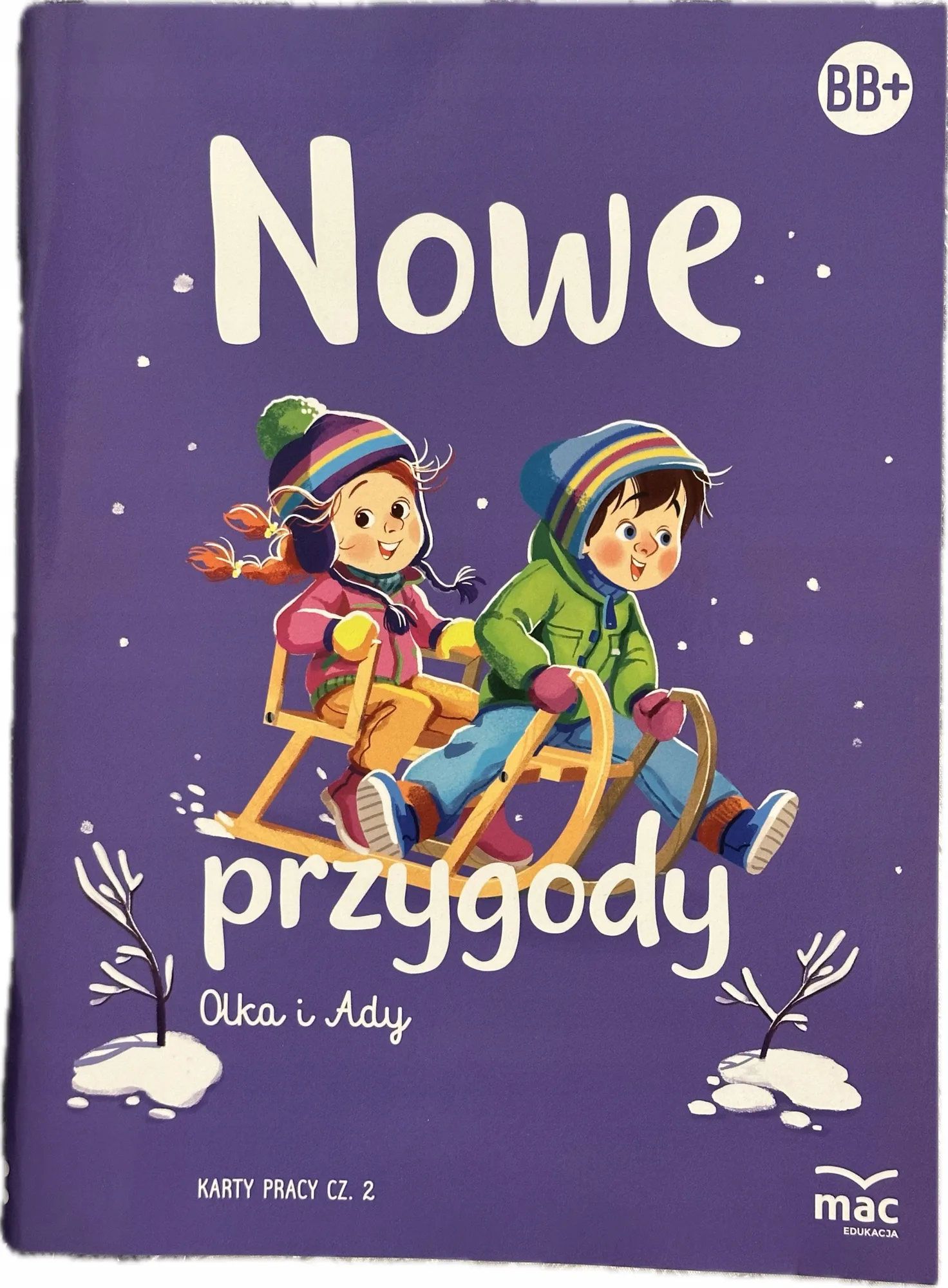 Okładka: Nowe przygody Olka i ADY KARTY PRACY część 2 BB+
