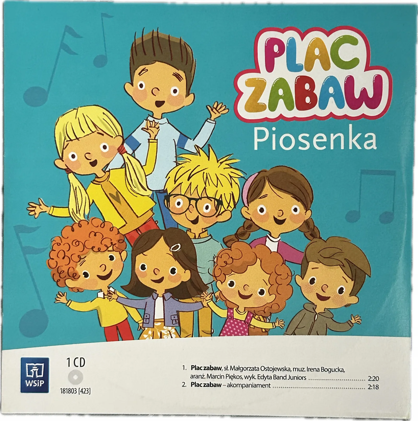 Okładka: Plac zabaw piosenka płyta cd WSIP